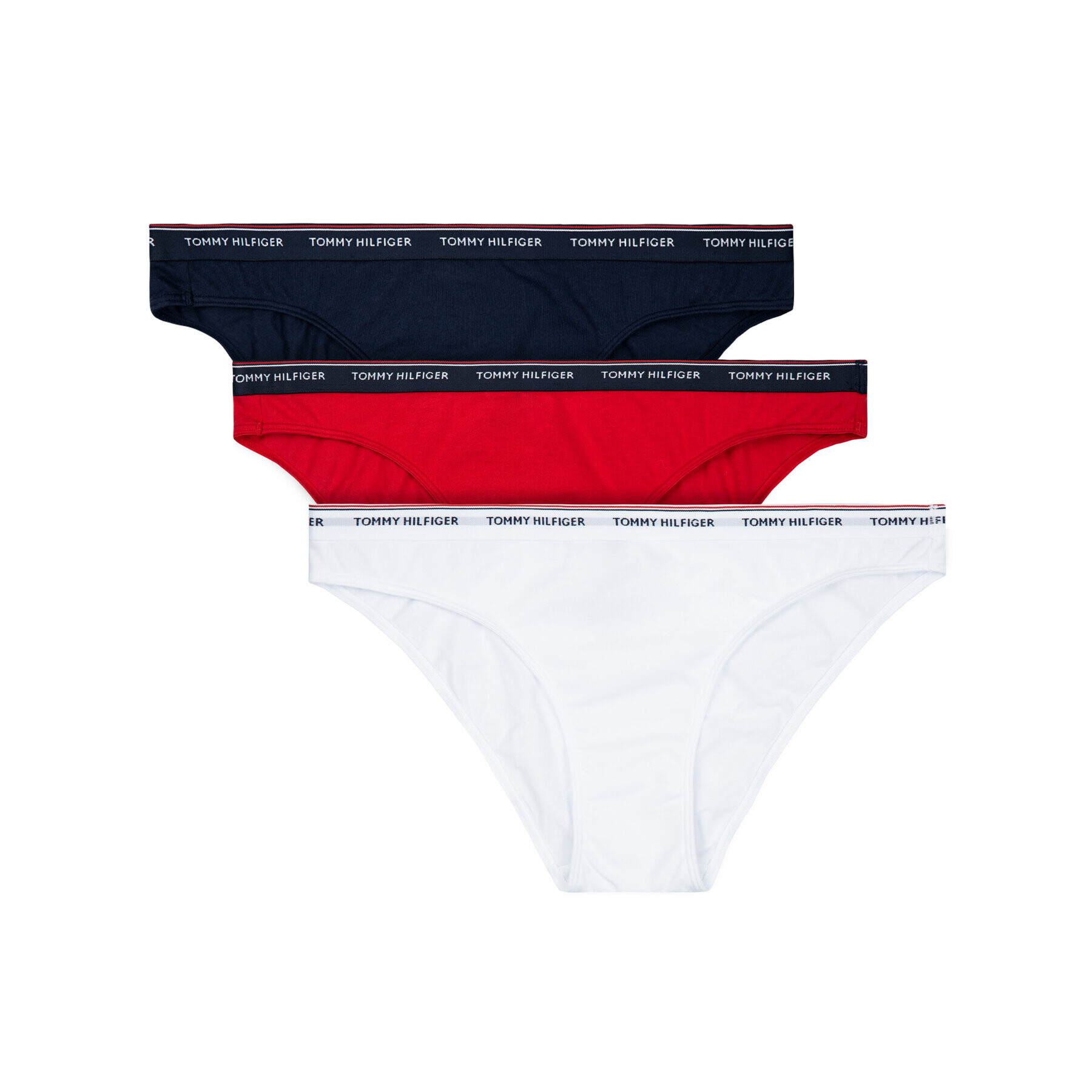 Tommy Hilfiger Set 3 parov spodnjih hlačk UW0UW00043 Pisana - Pepit.si