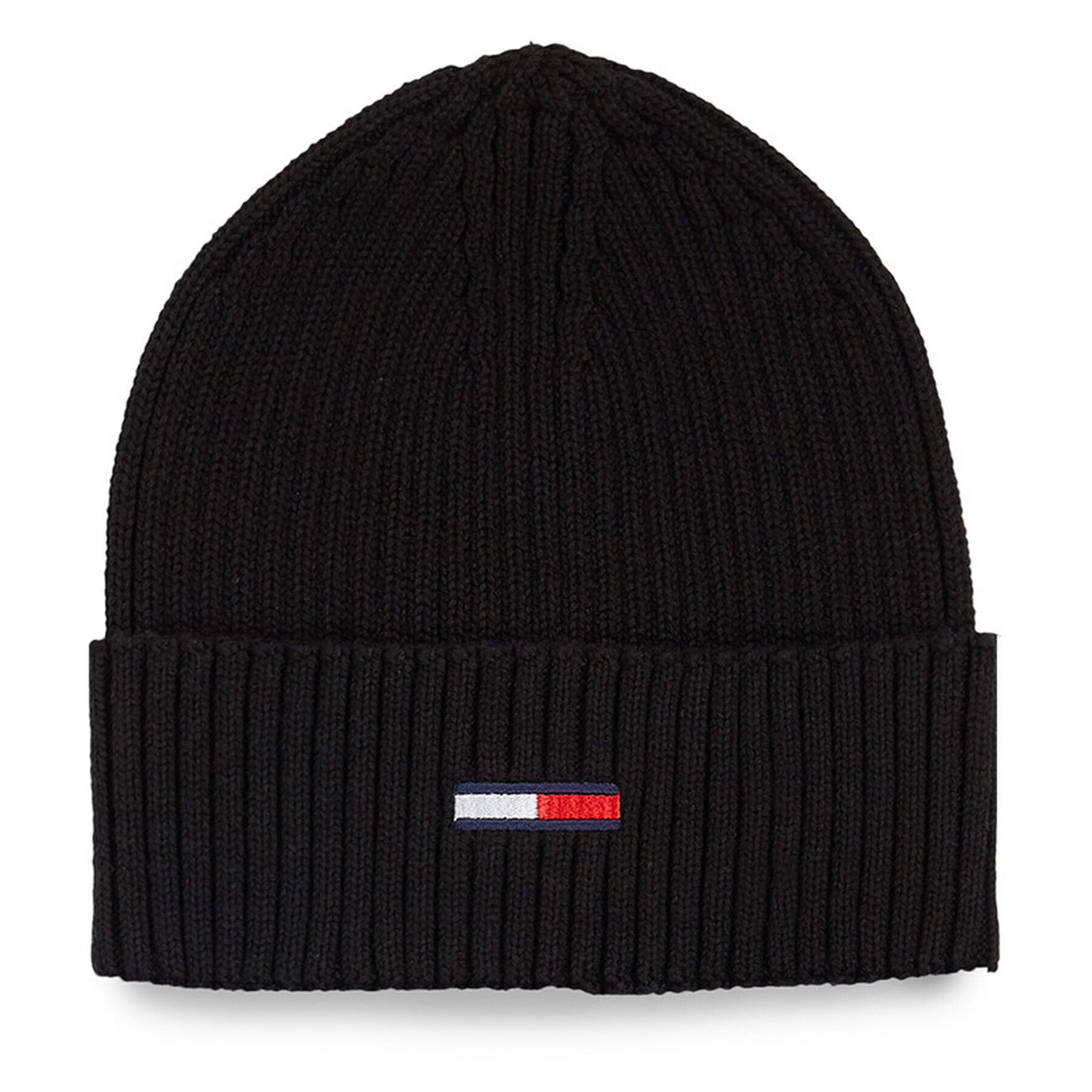 Tommy Hilfiger Set šal + kapa Tjw Flag Beanie And Scarf AM0AM11677 Črna - Pepit.si