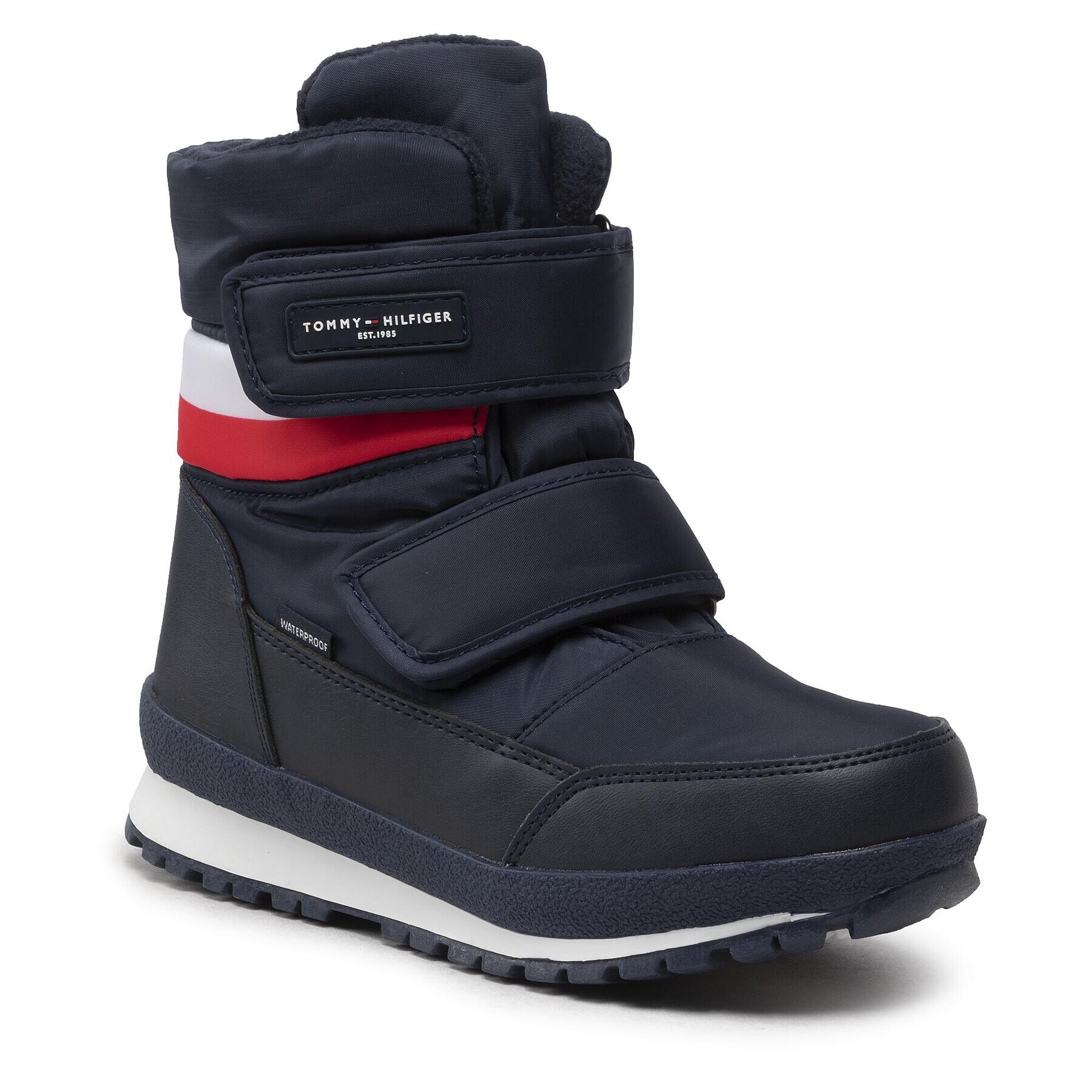 Tommy Hilfiger Škornji za sneg Snow Boot T3B5-32545-1485 S Mornarsko modra - Pepit.si