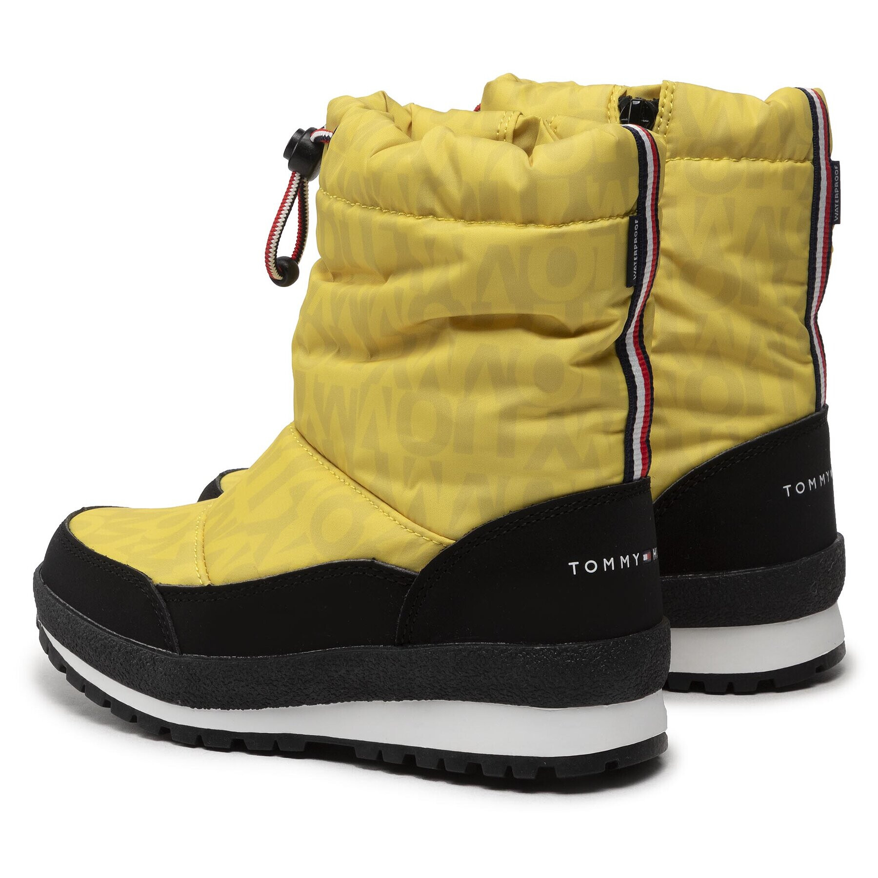 Tommy Hilfiger Škornji za sneg Snow Boot T3B6-32547-1486 M Rumena - Pepit.si