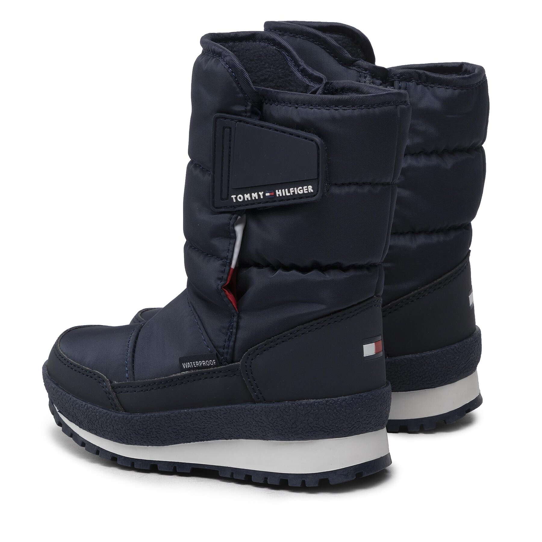 Tommy Hilfiger Škornji za sneg Snow Bootie T3B6-32546-1485 M Mornarsko modra - Pepit.si