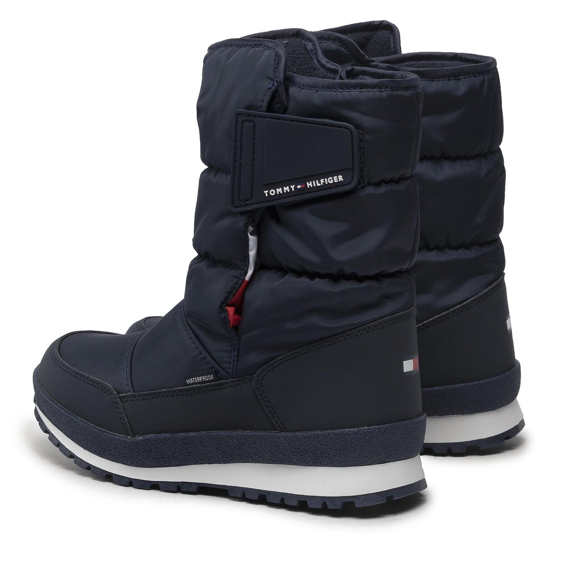 Tommy Hilfiger Škornji za sneg Snow Bootie T3B6-32546-1485 S Mornarsko modra - Pepit.si