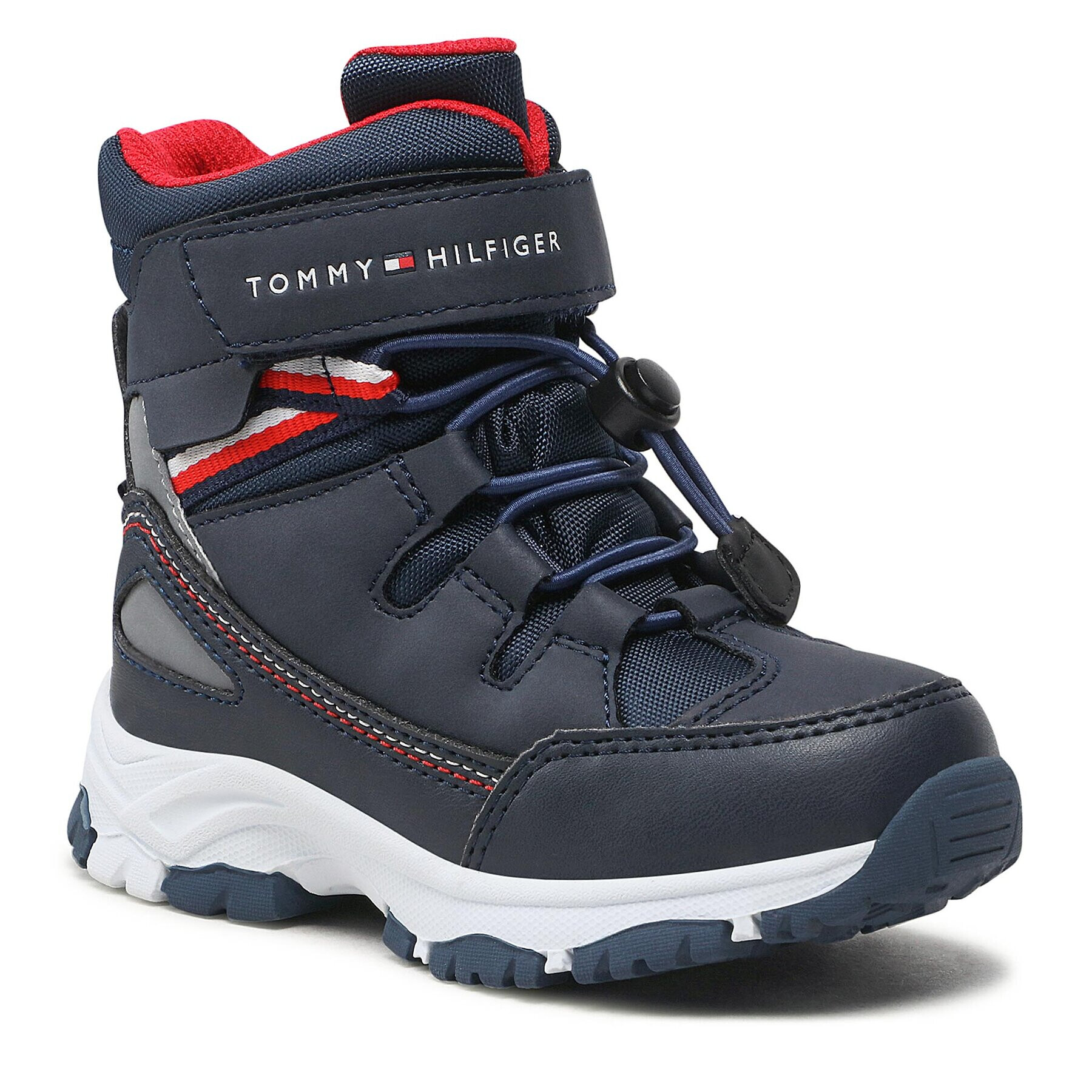 Tommy Hilfiger Škornji za sneg Tech Bootie T3B5-32542-1487 M Mornarsko modra - Pepit.si