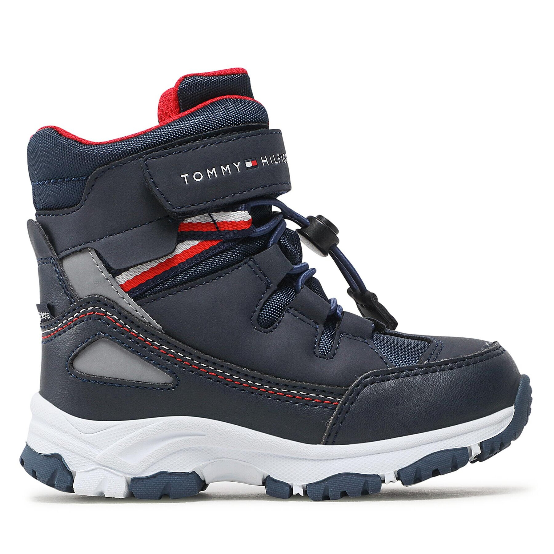 Tommy Hilfiger Škornji za sneg Tech Bootie T3B5-32542-1487 M Mornarsko modra - Pepit.si