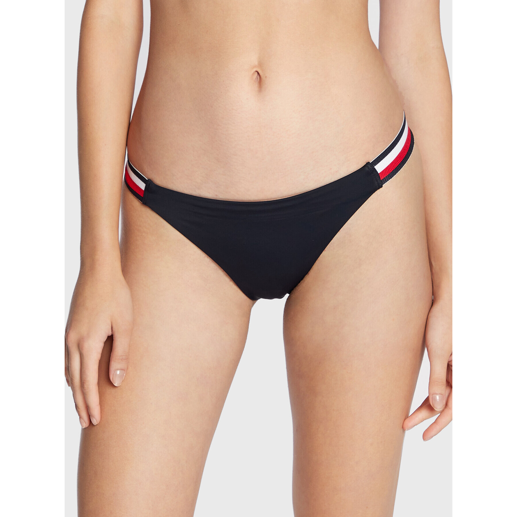 Tommy Hilfiger Spodnji del bikini Cheeky UW0UW02697 Mornarsko modra - Pepit.si