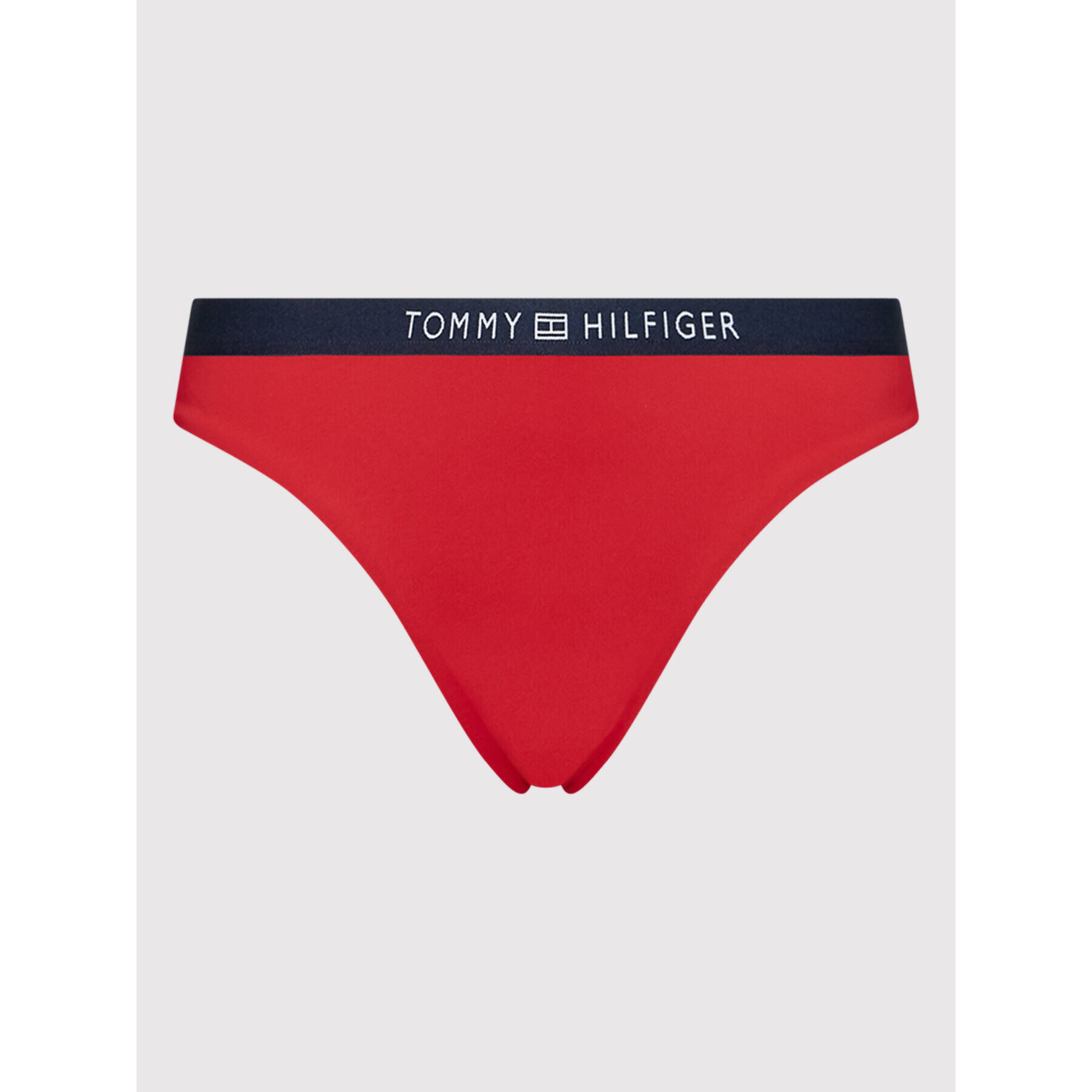 Tommy Hilfiger Spodnji del bikini Classics UW0UW03393 Rdeča - Pepit.si