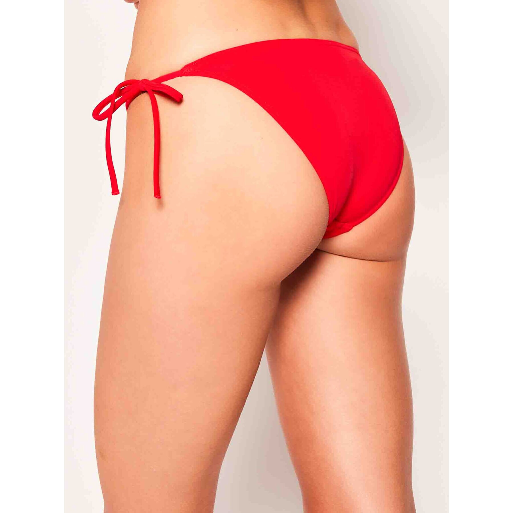 Tommy Hilfiger Spodnji del bikini String Side Tie UW0UW02071 Rdeča - Pepit.si