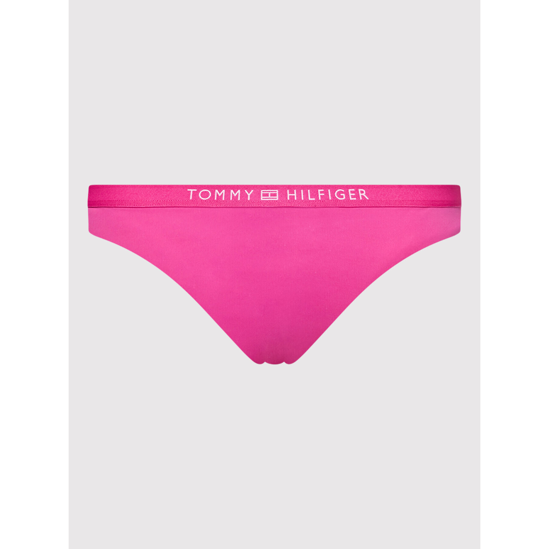 Tommy Hilfiger Spodnji del bikini UW0UW03368 Roza - Pepit.si