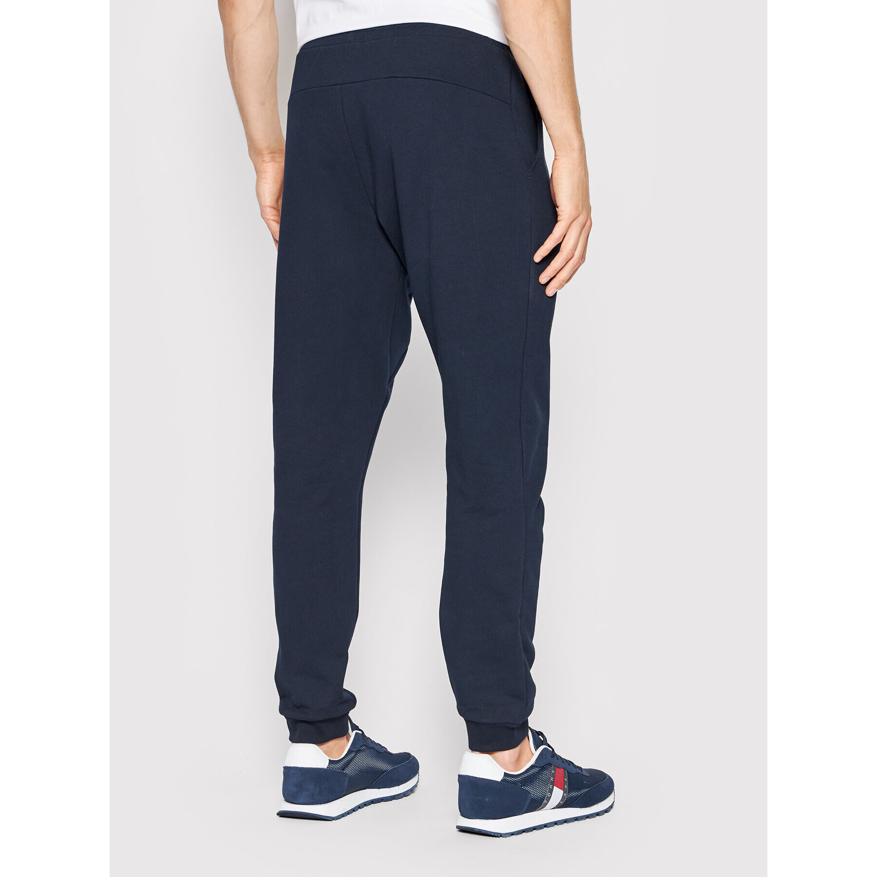 Tommy Hilfiger Spodnji del trenirke Essentials MW0MW22710 Mornarsko modra Regular Fit - Pepit.si