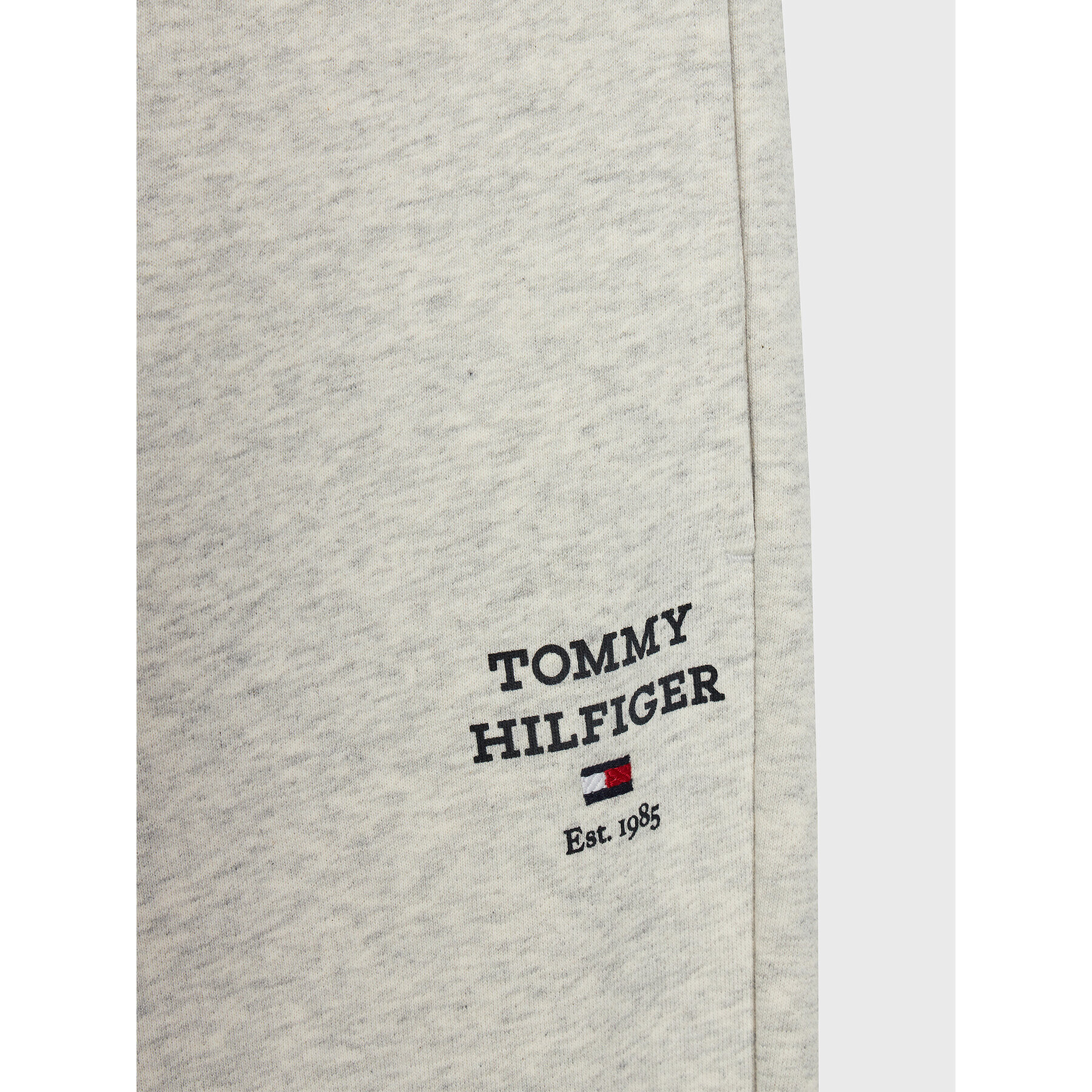 Tommy Hilfiger Spodnji del trenirke Logo KB0KB08697 D Siva Regular Fit - Pepit.si