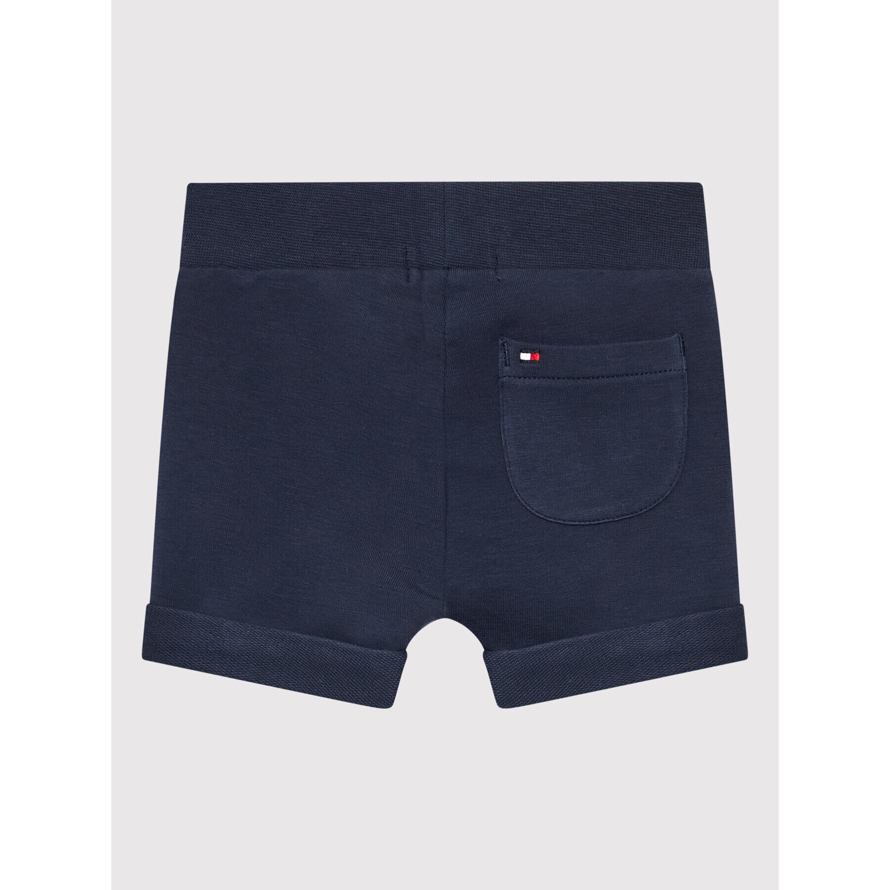 Tommy Hilfiger Športne kratke hlače Baby Tape KN0KN01435 Mornarsko modra Regular Fit - Pepit.si