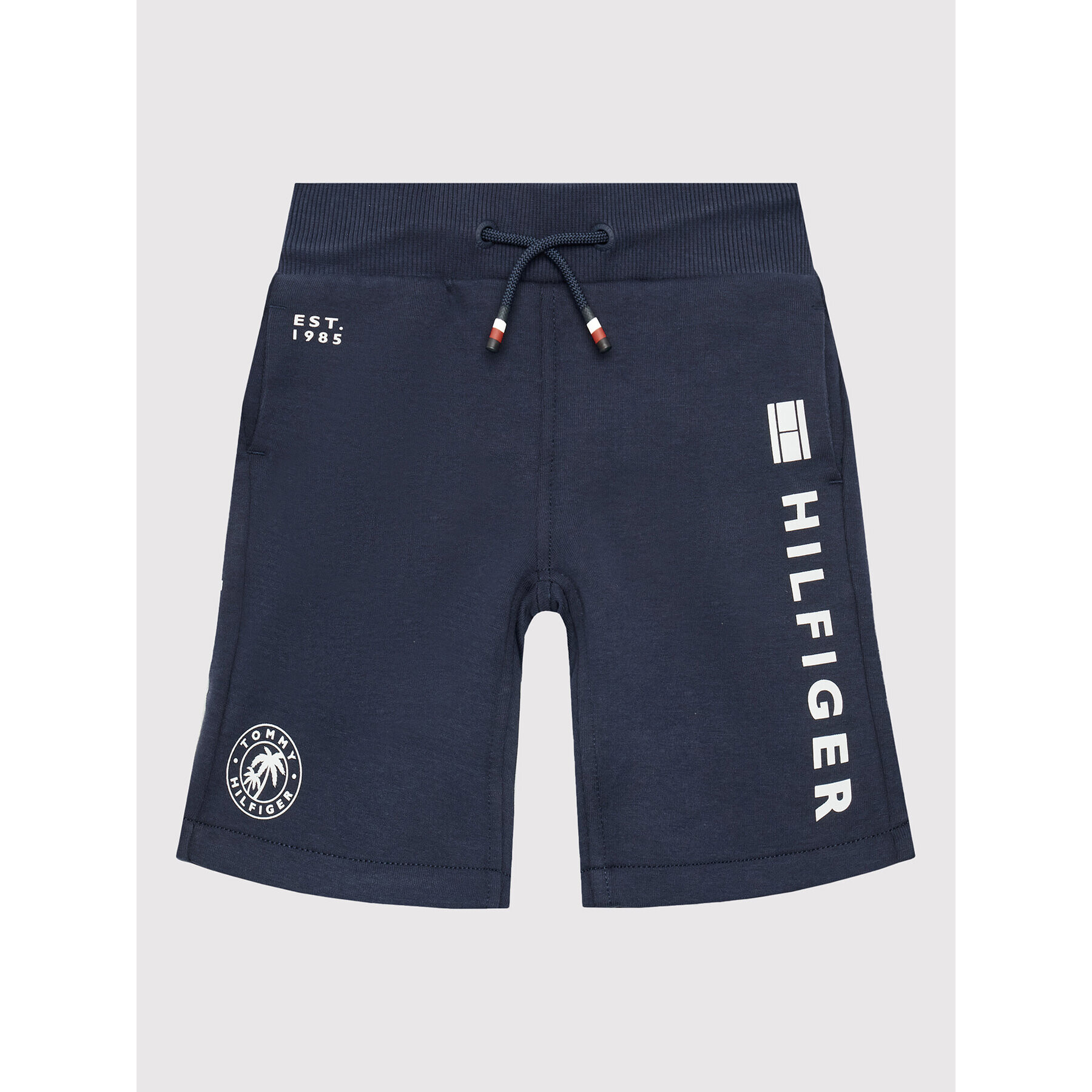 Tommy Hilfiger Športne kratke hlače Multi Placement KB0KB07408 M Mornarsko modra Regular Fit - Pepit.si