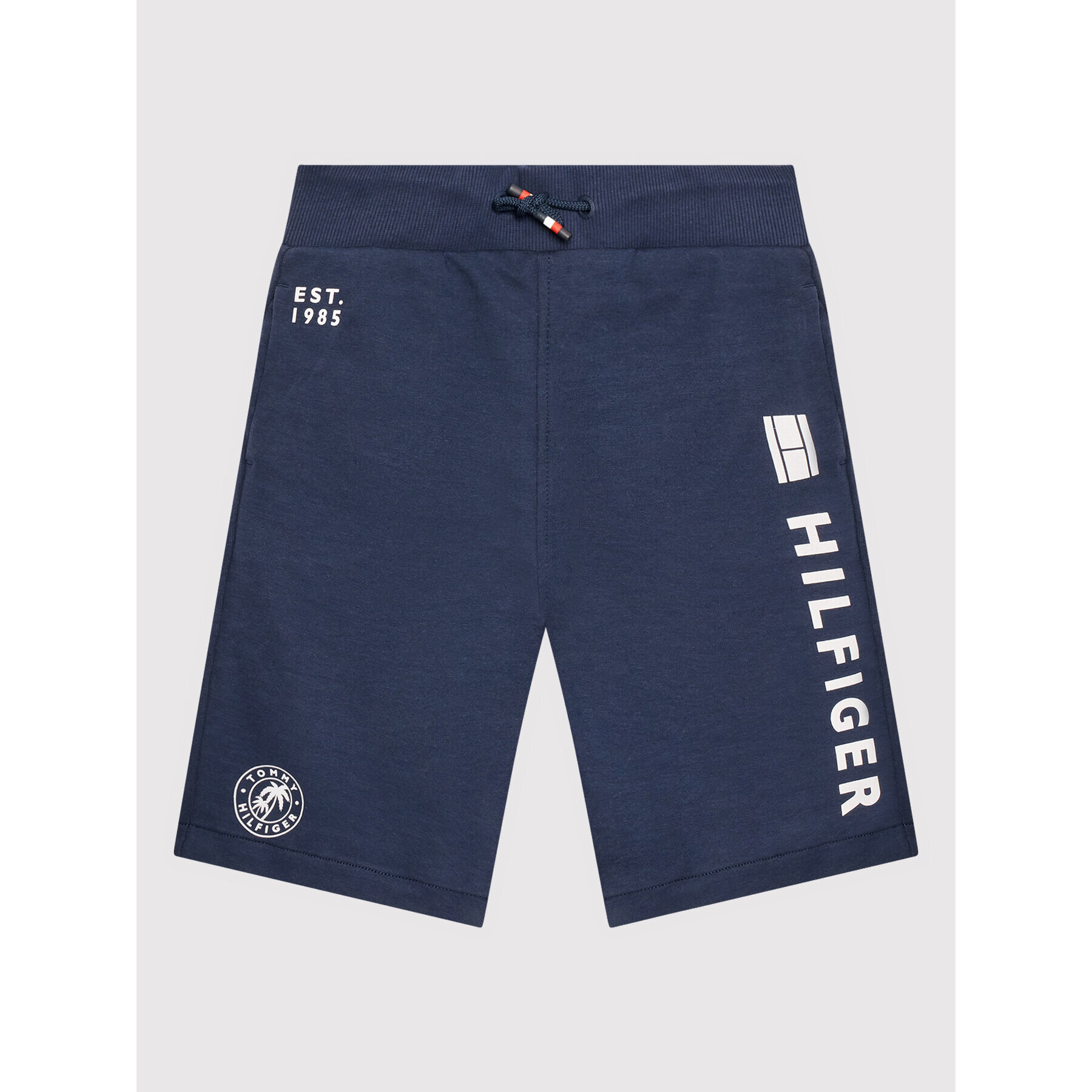 Tommy Hilfiger Športne kratke hlače Multiplacement KB0KB07408 D Mornarsko modra Regular Fit - Pepit.si