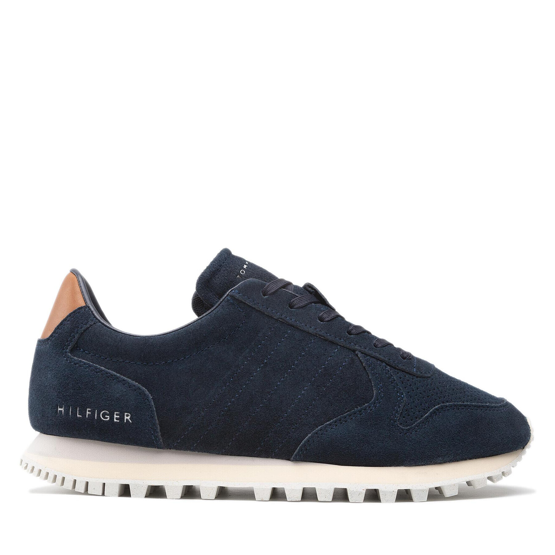 Tommy Hilfiger Superge Elevated Sustinable Runner FM0FM04133 Mornarsko modra - Pepit.si