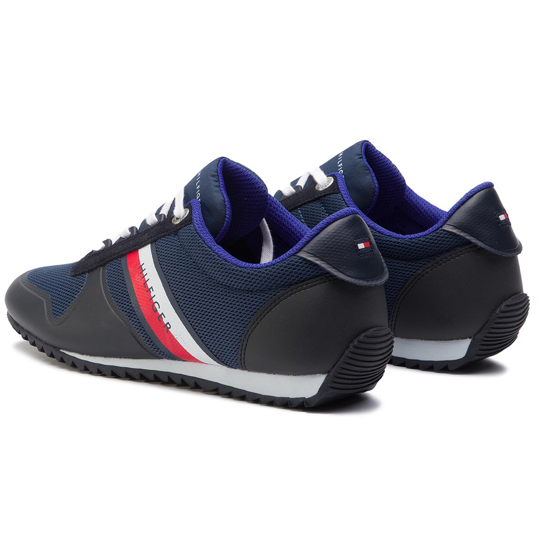 Tommy Hilfiger Superge Essential Modern Mesh Runner FM0FM02270 Mornarsko modra - Pepit.si