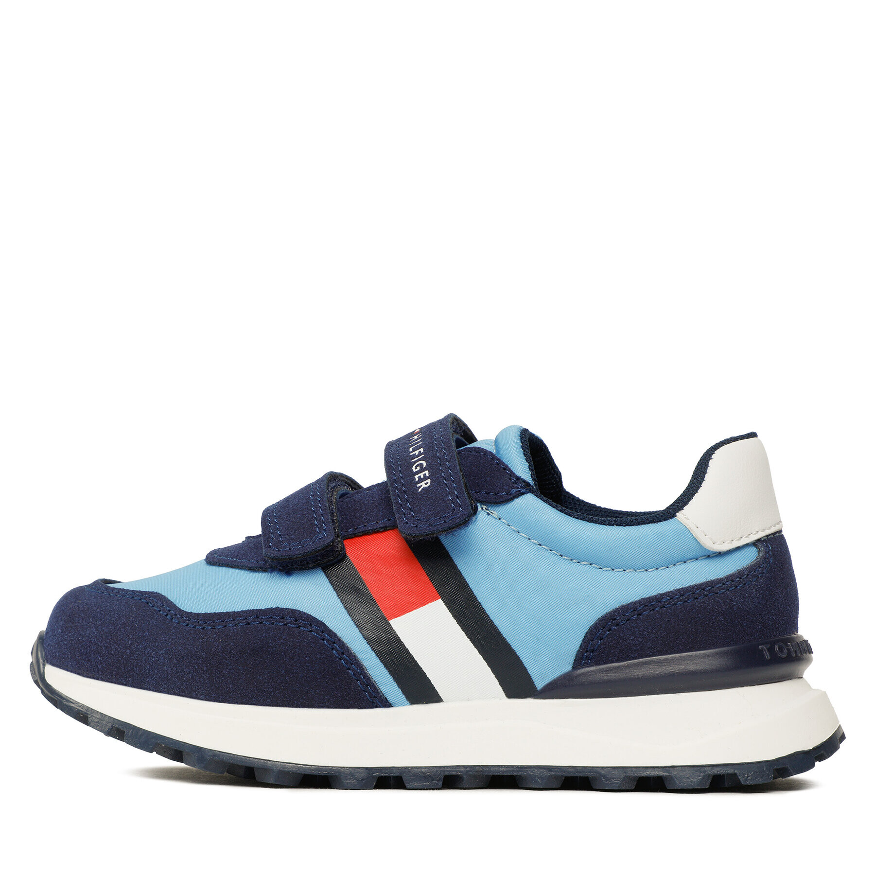 Tommy Hilfiger Superge Flag Low Cut T1B9-32881-1587 S Modra - Pepit.si