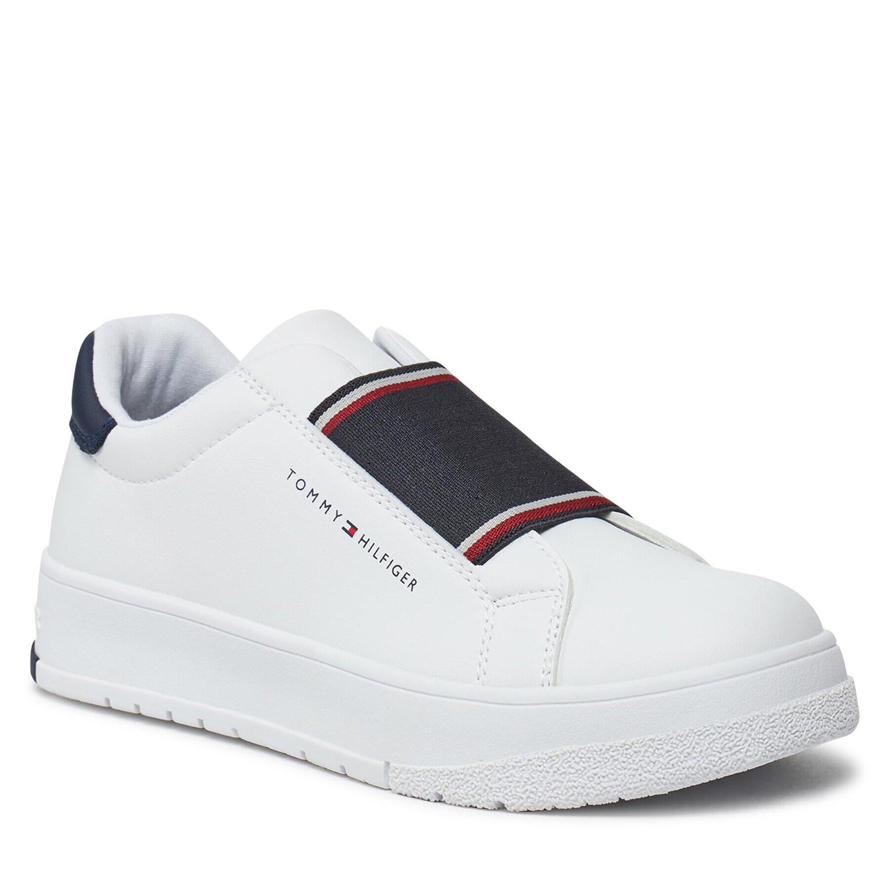 Tommy Hilfiger Superge Lace-Up Sneaker T3X9-33358-1355 S Bela - Pepit.si