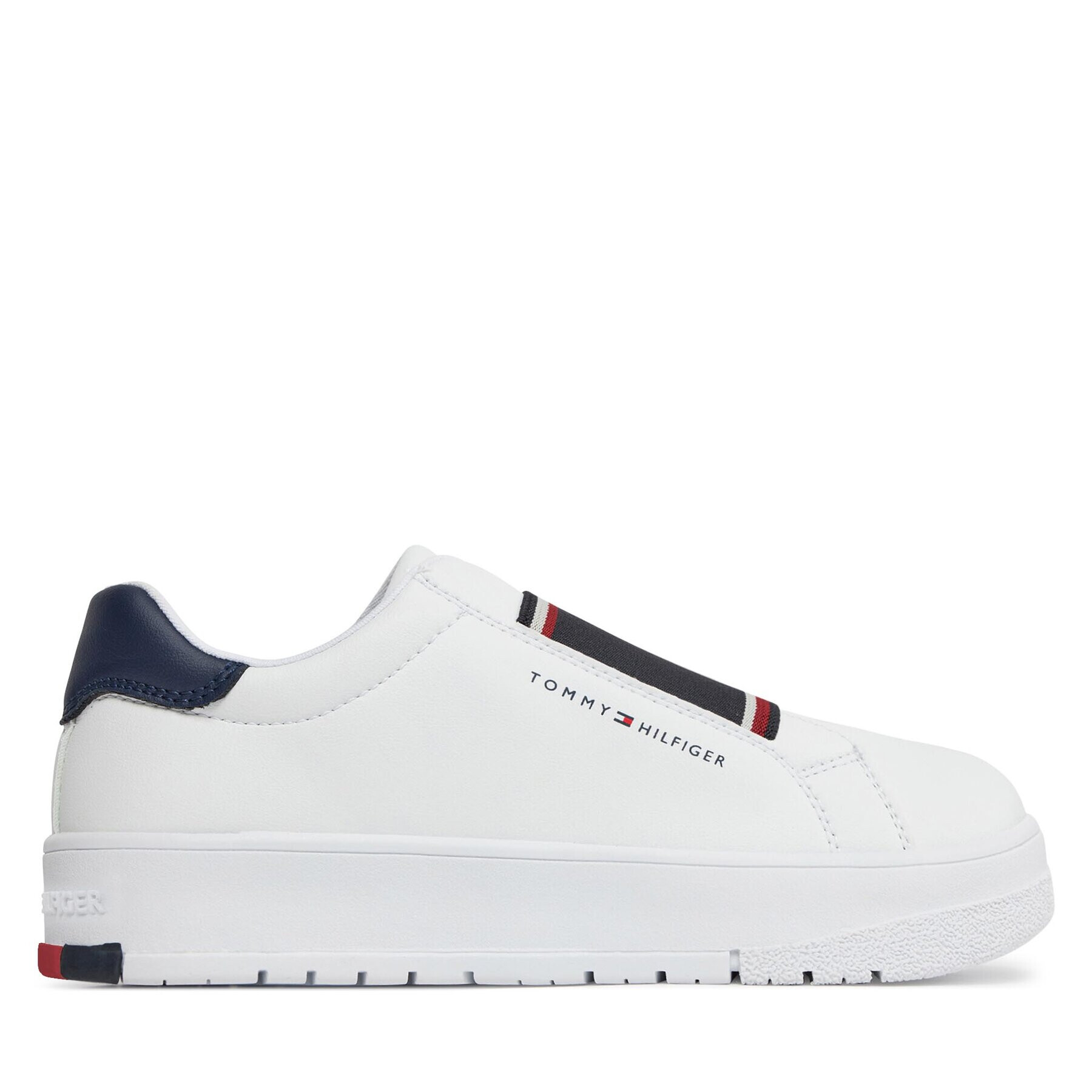 Tommy Hilfiger Superge Lace-Up Sneaker T3X9-33358-1355 S Bela - Pepit.si