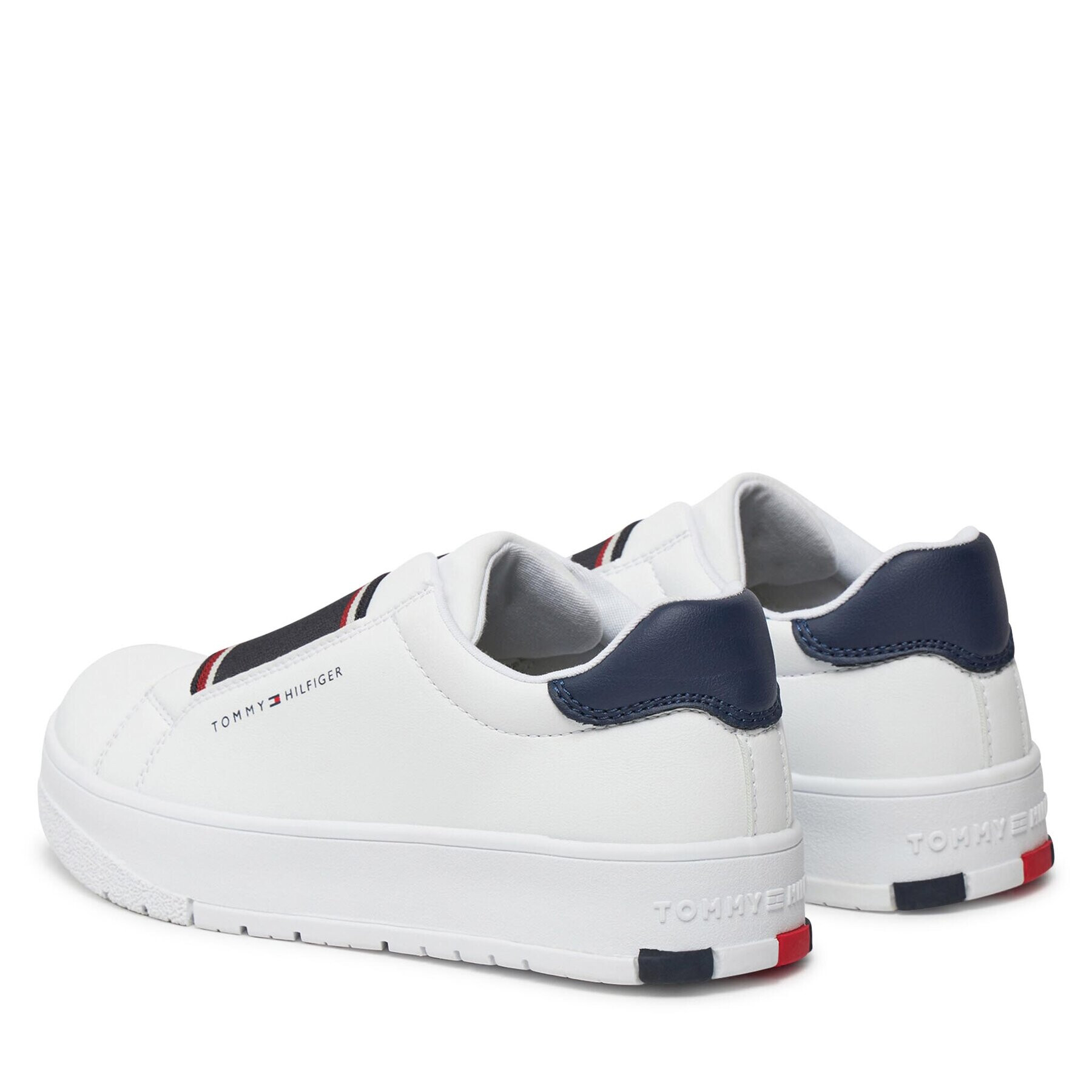 Tommy Hilfiger Superge Lace-Up Sneaker T3X9-33358-1355 S Bela - Pepit.si