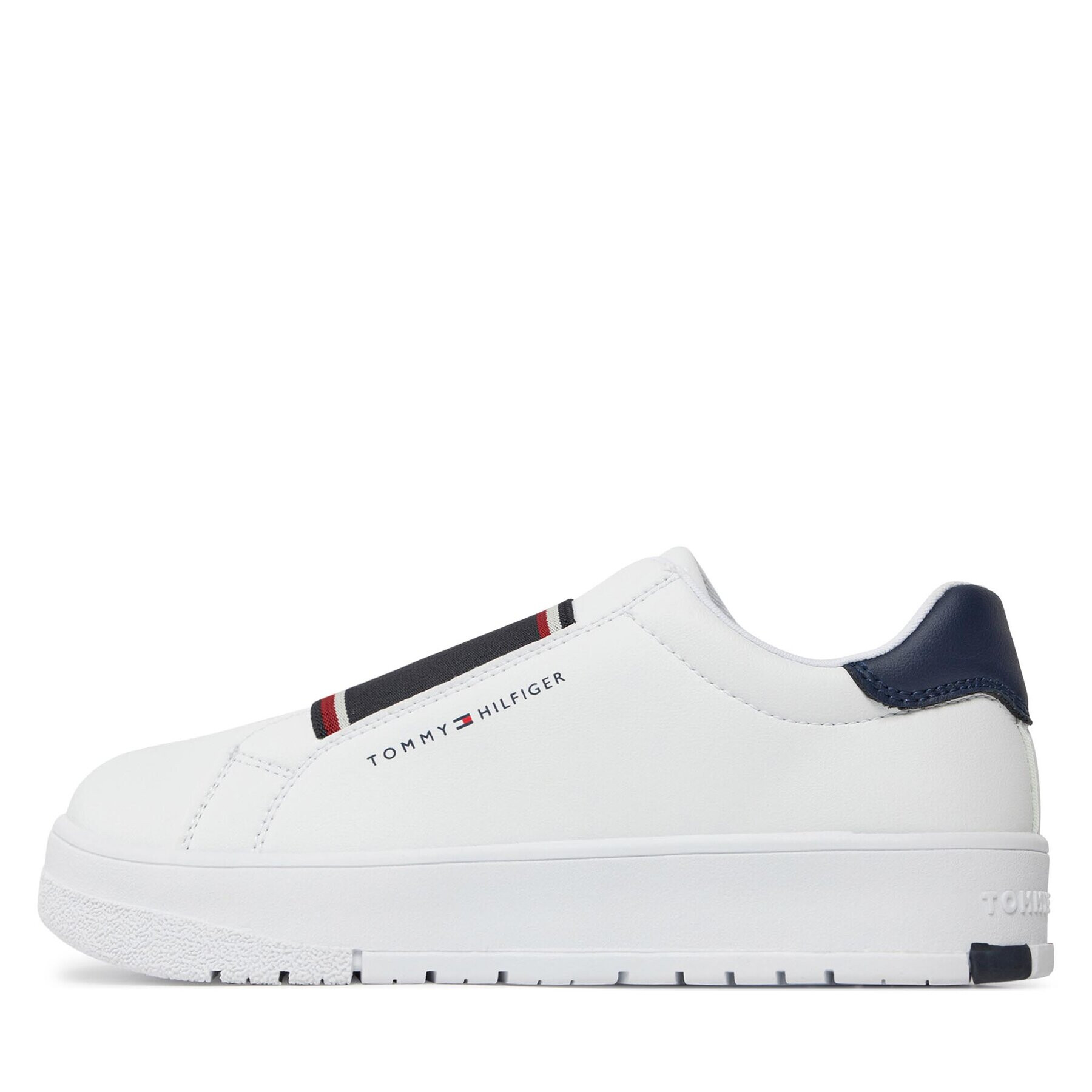 Tommy Hilfiger Superge Lace-Up Sneaker T3X9-33358-1355 S Bela - Pepit.si