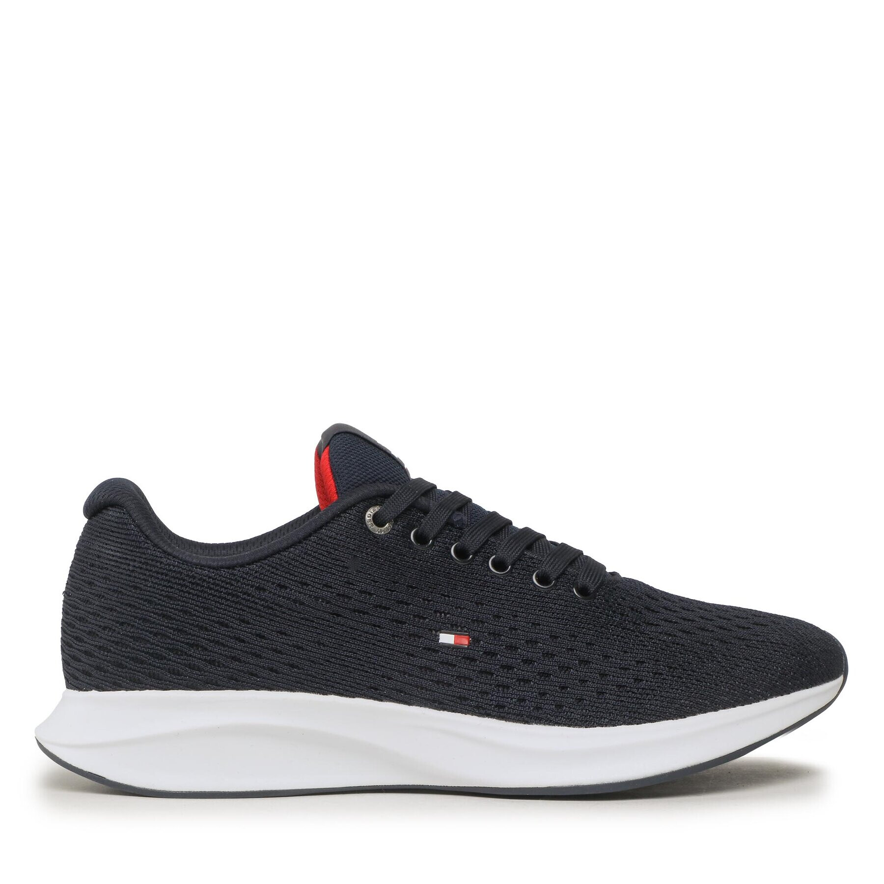 Tommy Hilfiger Superge Lightweight Runner Knit FM0FM04700 Mornarsko modra - Pepit.si