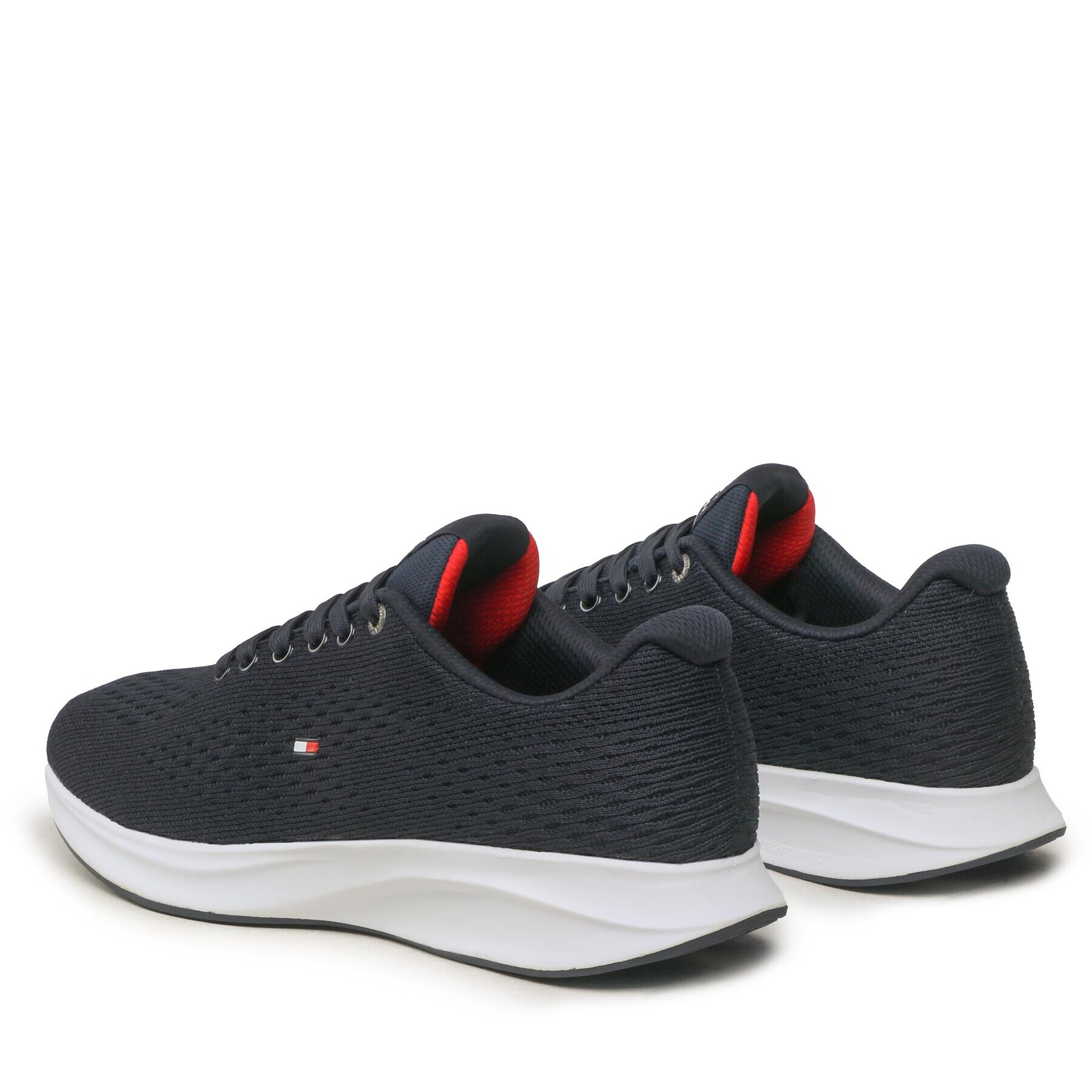 Tommy Hilfiger Superge Lightweight Runner Knit FM0FM04700 Mornarsko modra - Pepit.si