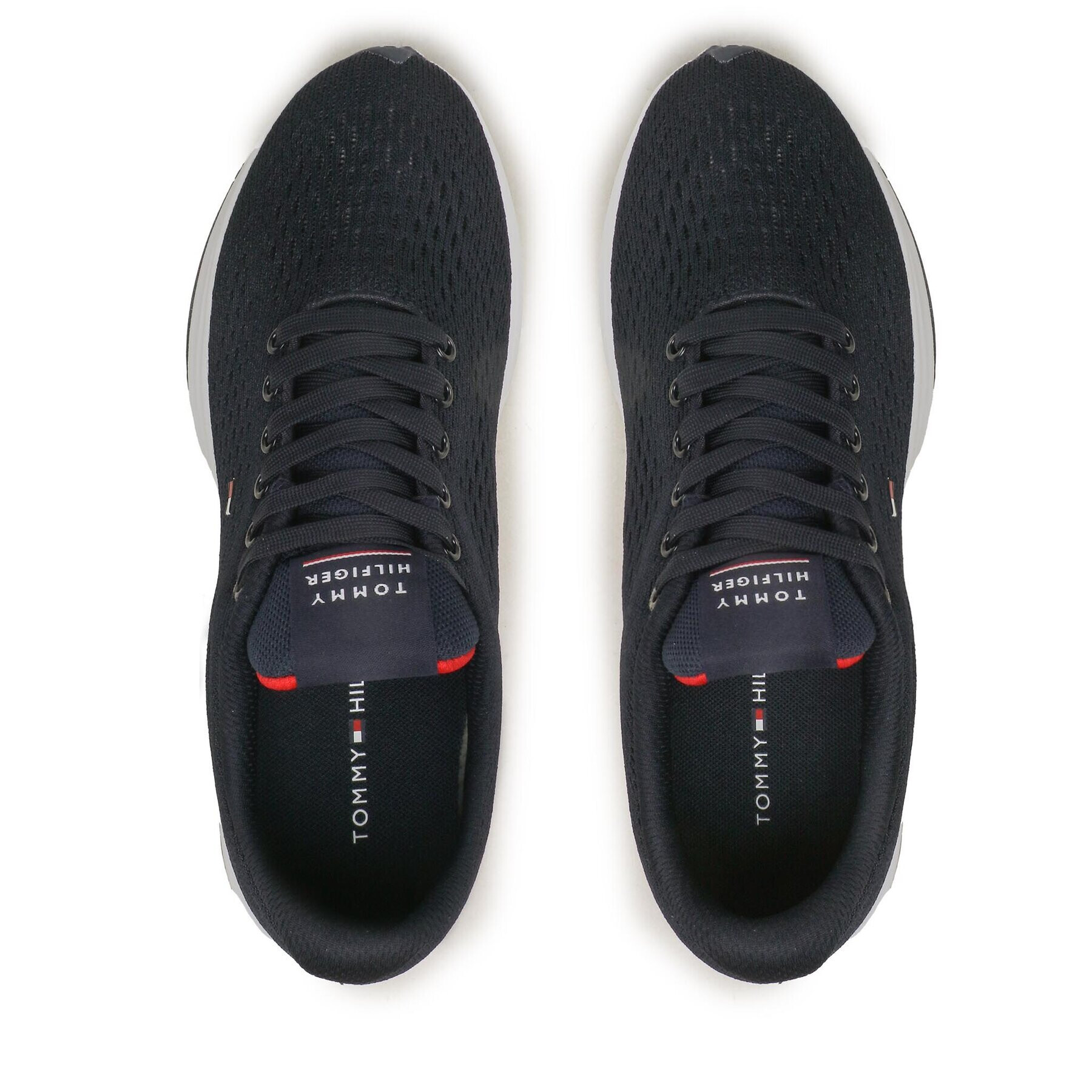 Tommy Hilfiger Superge Lightweight Runner Knit FM0FM04700 Mornarsko modra - Pepit.si