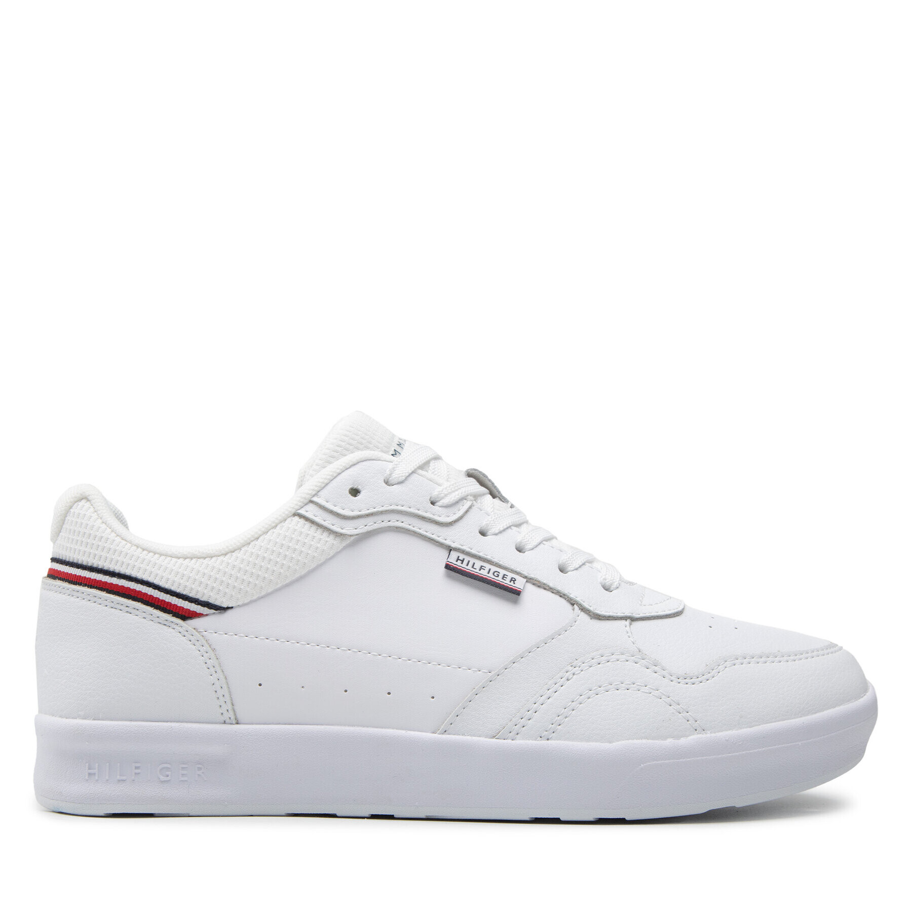 Tommy Hilfiger Superge Modern Cup Lighweight Leather FM0FM04141 Bela - Pepit.si