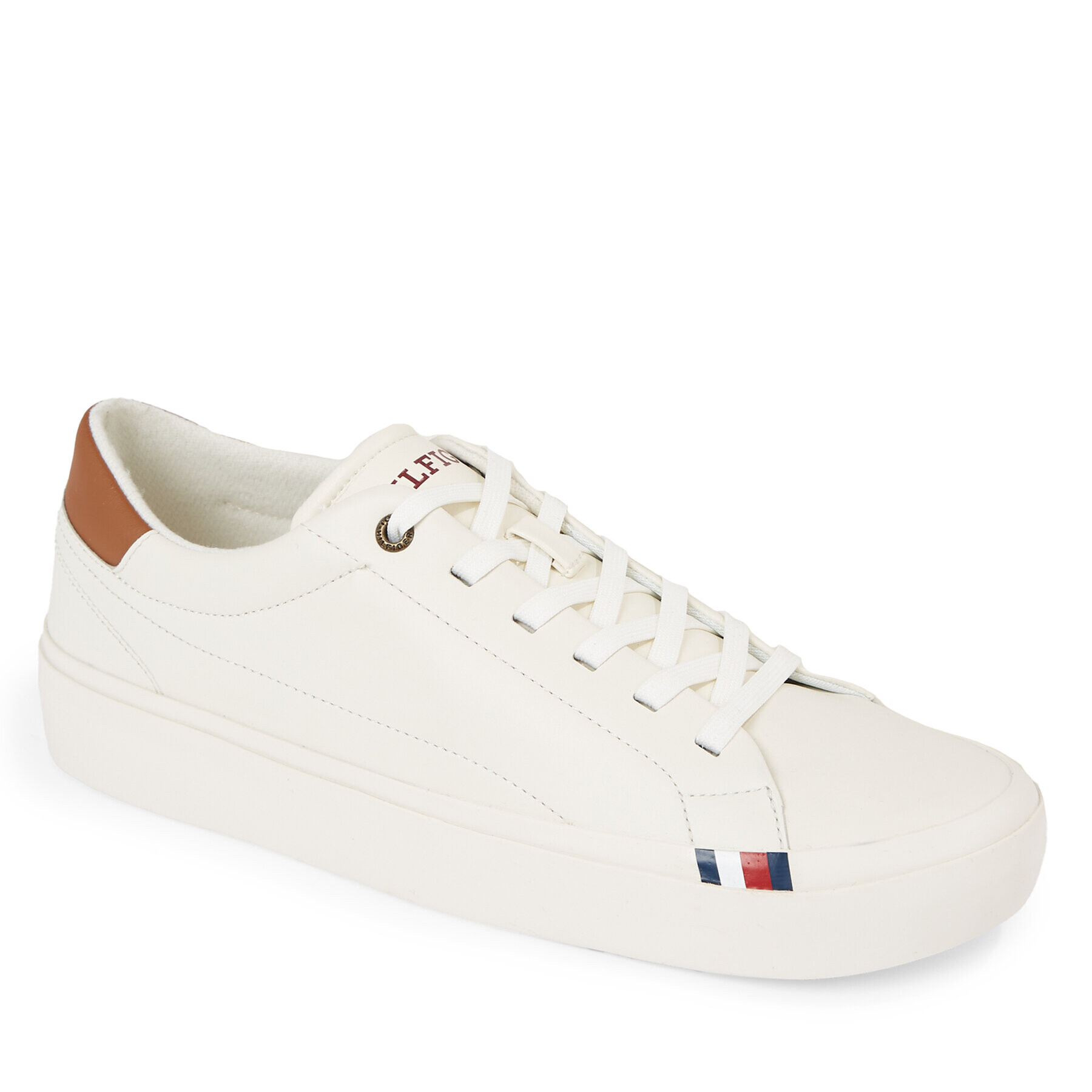 Tommy Hilfiger Superge Modern Vulc Lth Low Wl FM0FM04819 Bela - Pepit.si