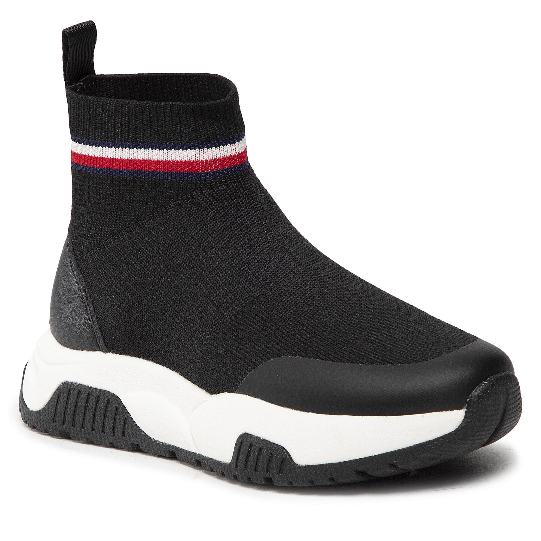 Tommy Hilfiger Superge Sock Sneaker T3A9-32360-0702 M Črna - Pepit.si