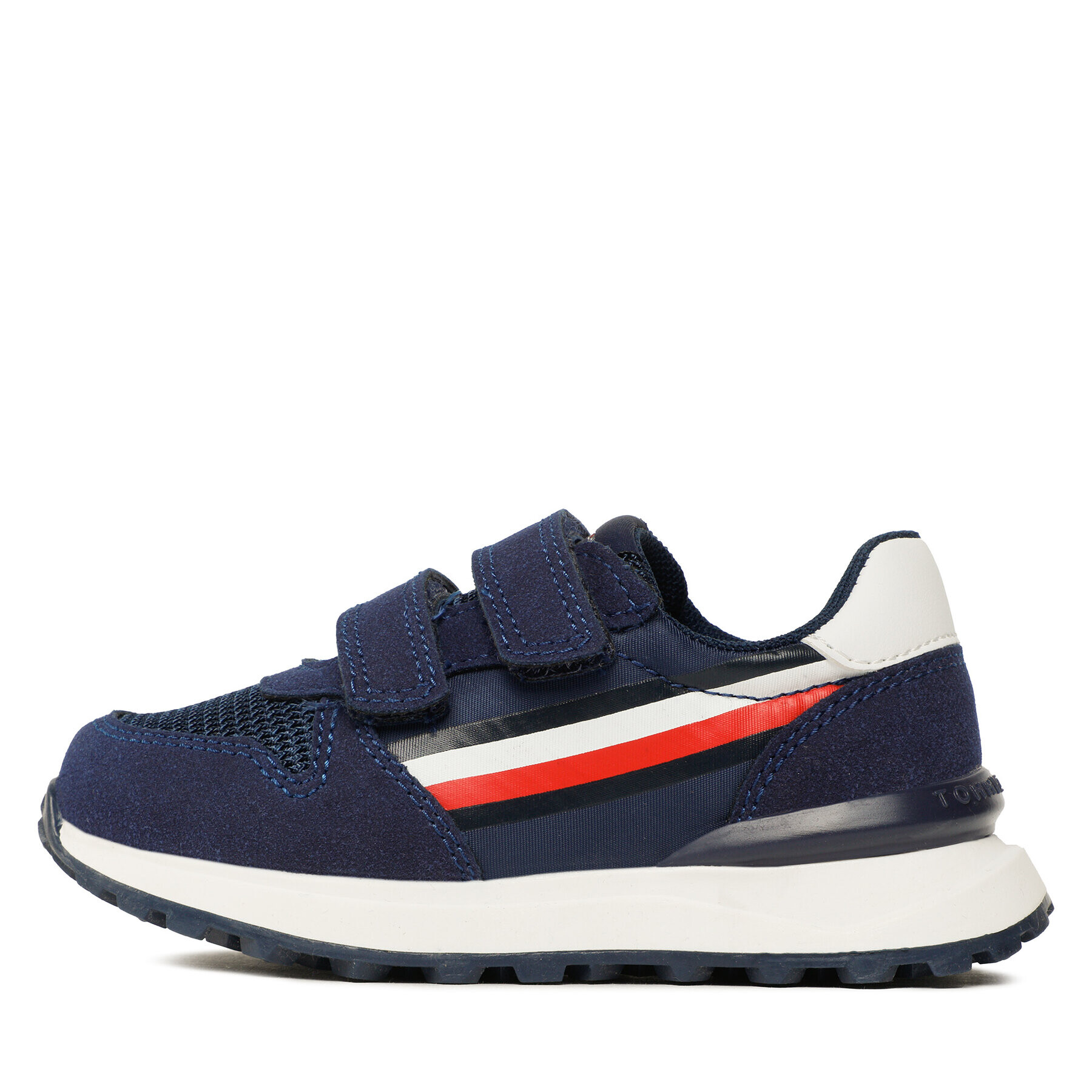 Tommy Hilfiger Superge Stripes Low T1B9-32882-1587 M Mornarsko modra - Pepit.si