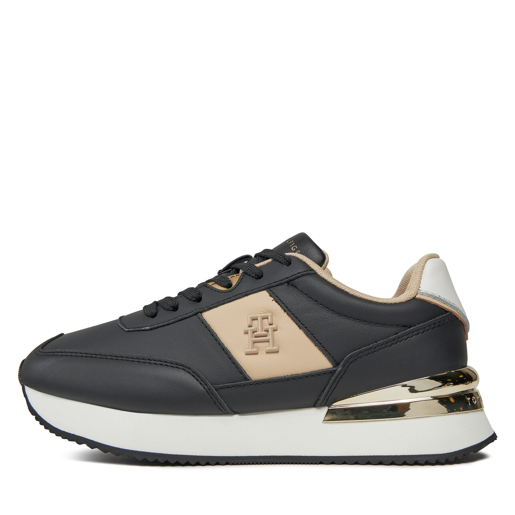 Tommy Hilfiger Superge Th Elevated Feminine Runner Hw FW0FW07830 Črna - Pepit.si