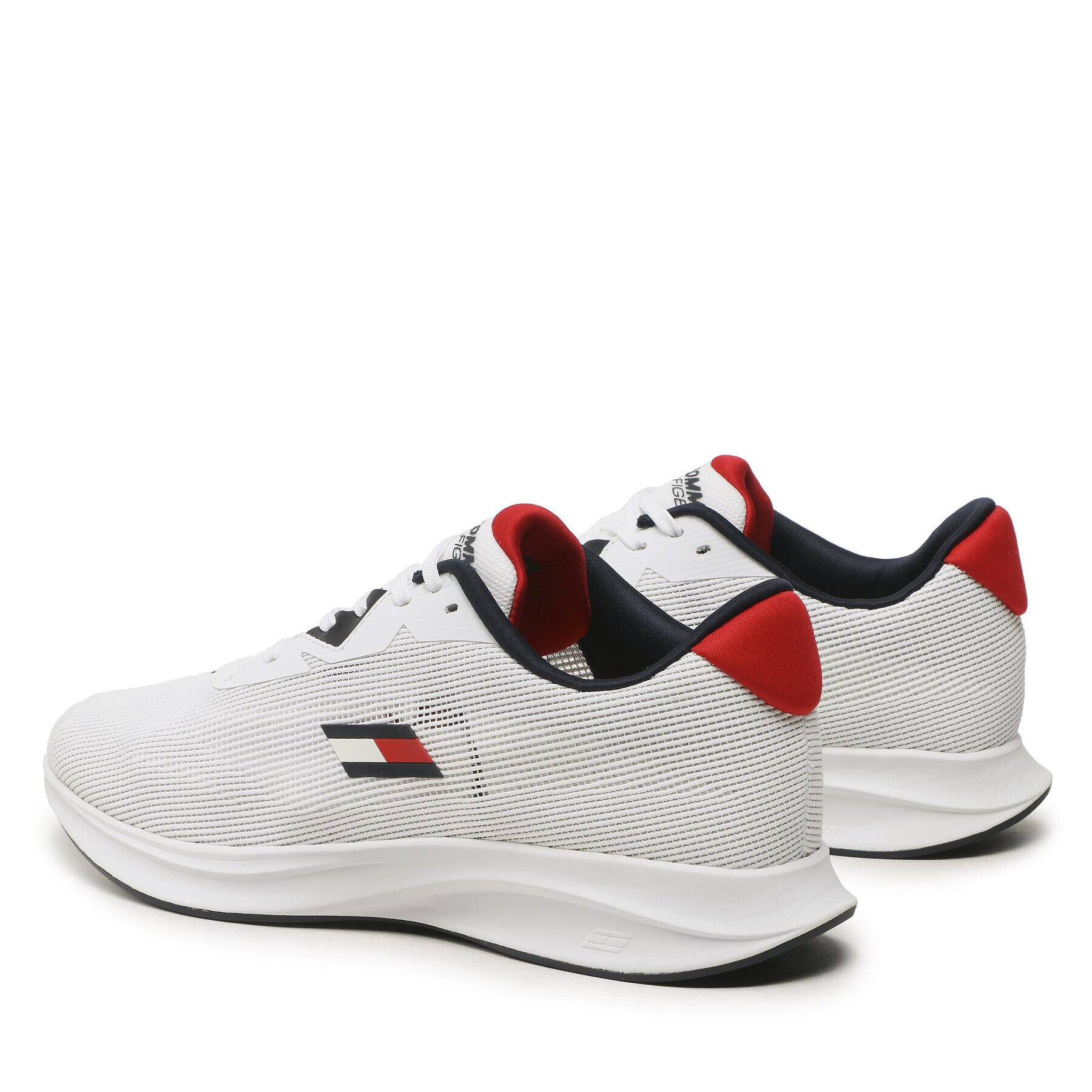 Tommy Hilfiger Superge Ts Sleek 6 Speed FD0FD00054 Bela - Pepit.si