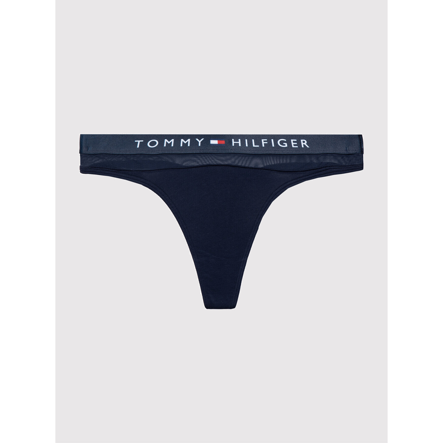 Tommy Hilfiger Tangice Thong UW0UW00064 Mornarsko modra - Pepit.si