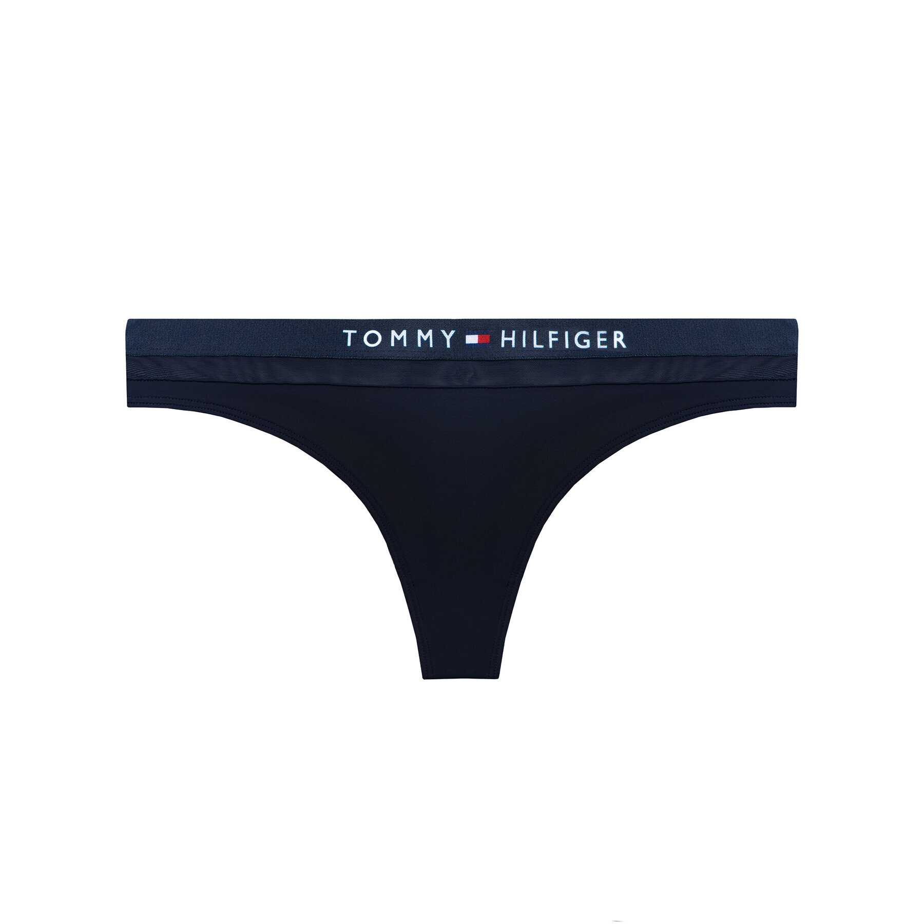 Tommy Hilfiger Tangice Thong UW0W00058 Mornarsko modra - Pepit.si