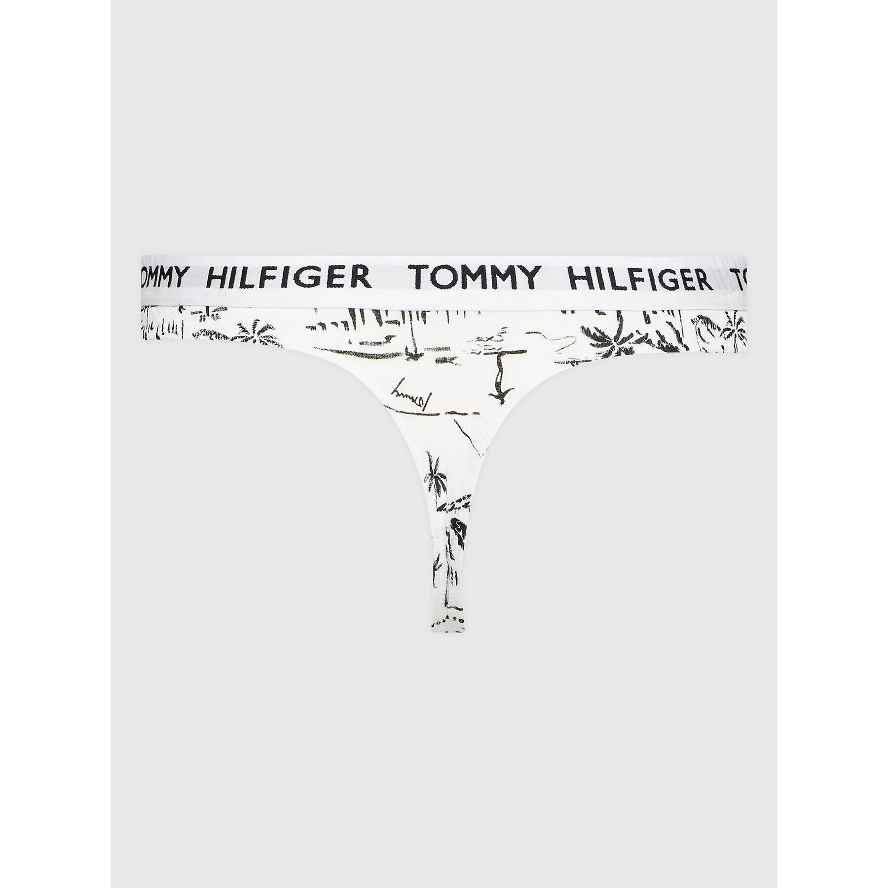 Tommy Hilfiger Tangice UW0UW02200 Bela - Pepit.si