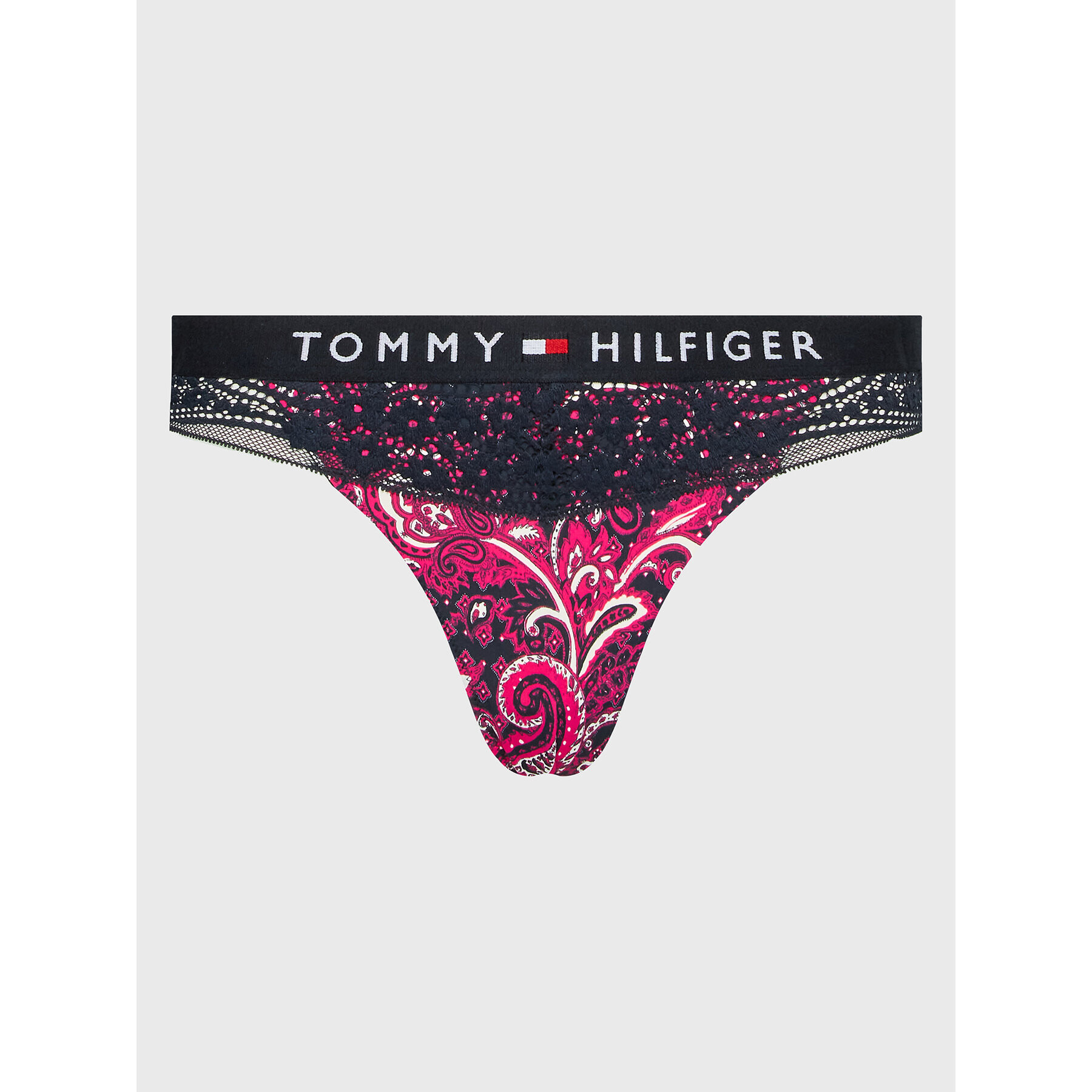 Tommy Hilfiger Tangice UW0UW03987 Roza - Pepit.si