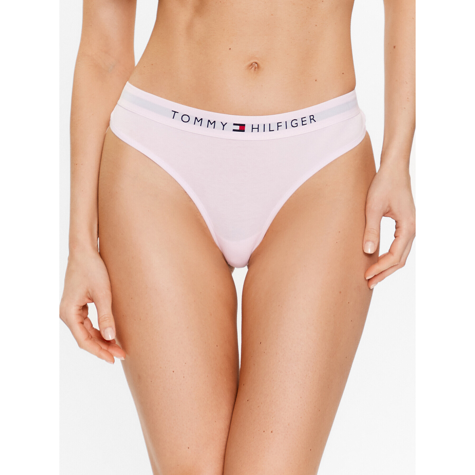 Tommy Hilfiger Tangice UW0UW04146 Roza - Pepit.si