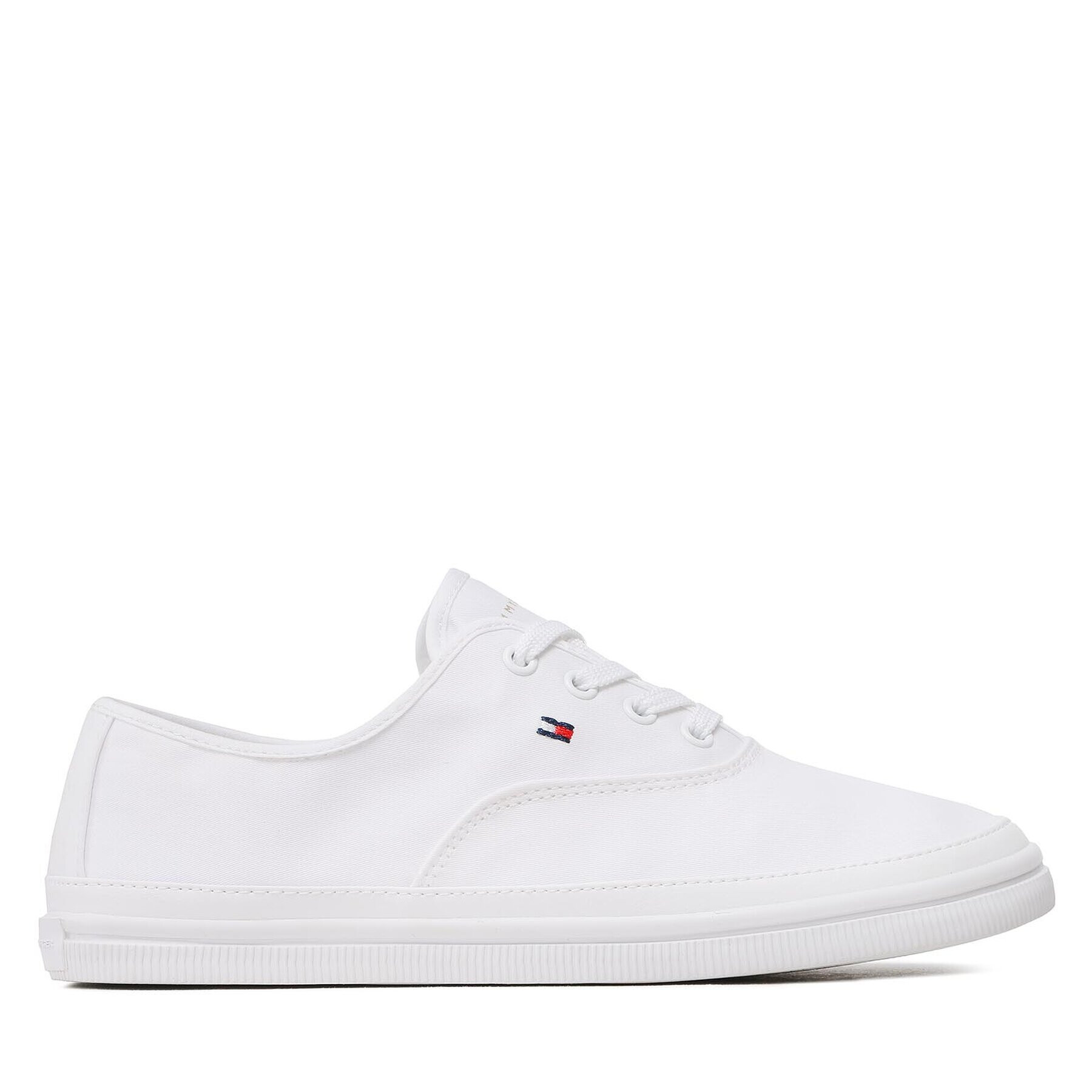 Tommy Hilfiger Tenis superge Essential Kesha Lace Sneaker FW0FW06955 Bela - Pepit.si