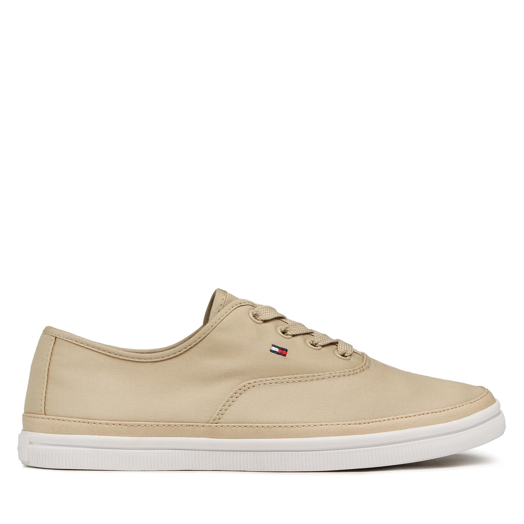 Tommy Hilfiger Tenis superge Essential Kesha Lace Sneaker FW0FW06955 Bež - Pepit.si