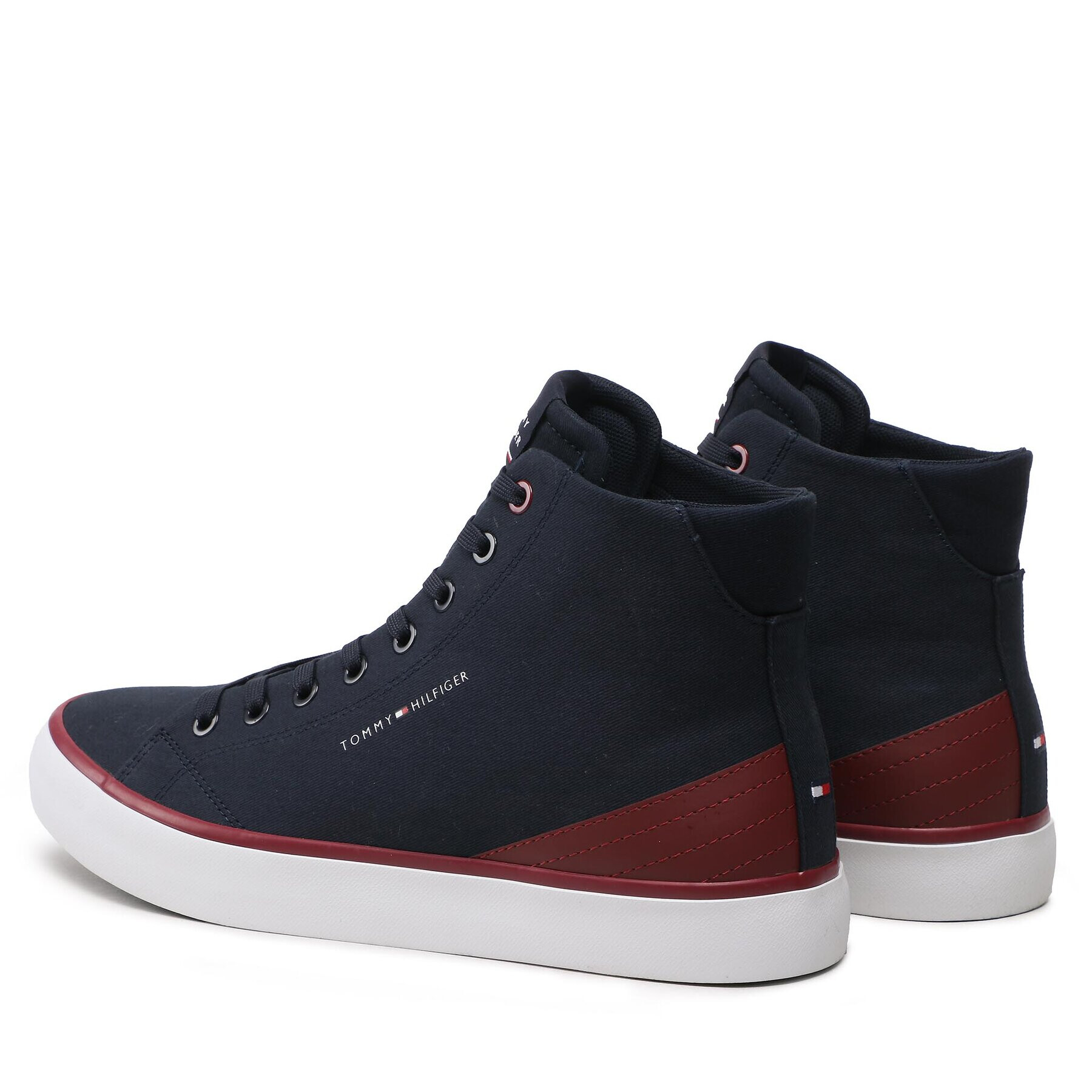 Tommy Hilfiger Tenis superge Th Hi Vulc Core Canvas FM0FM04729 Mornarsko modra - Pepit.si