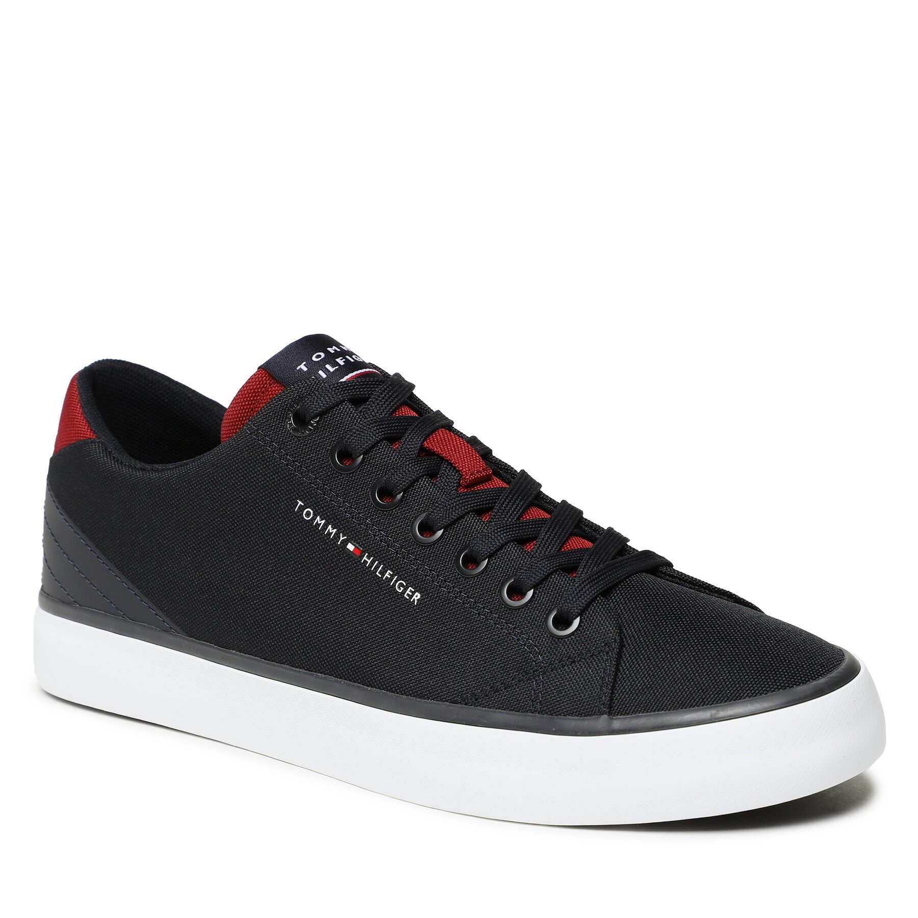 Tommy Hilfiger Tenis superge Hi Vulc Core Low Mesh FM0FM04685 Mornarsko modra - Pepit.si