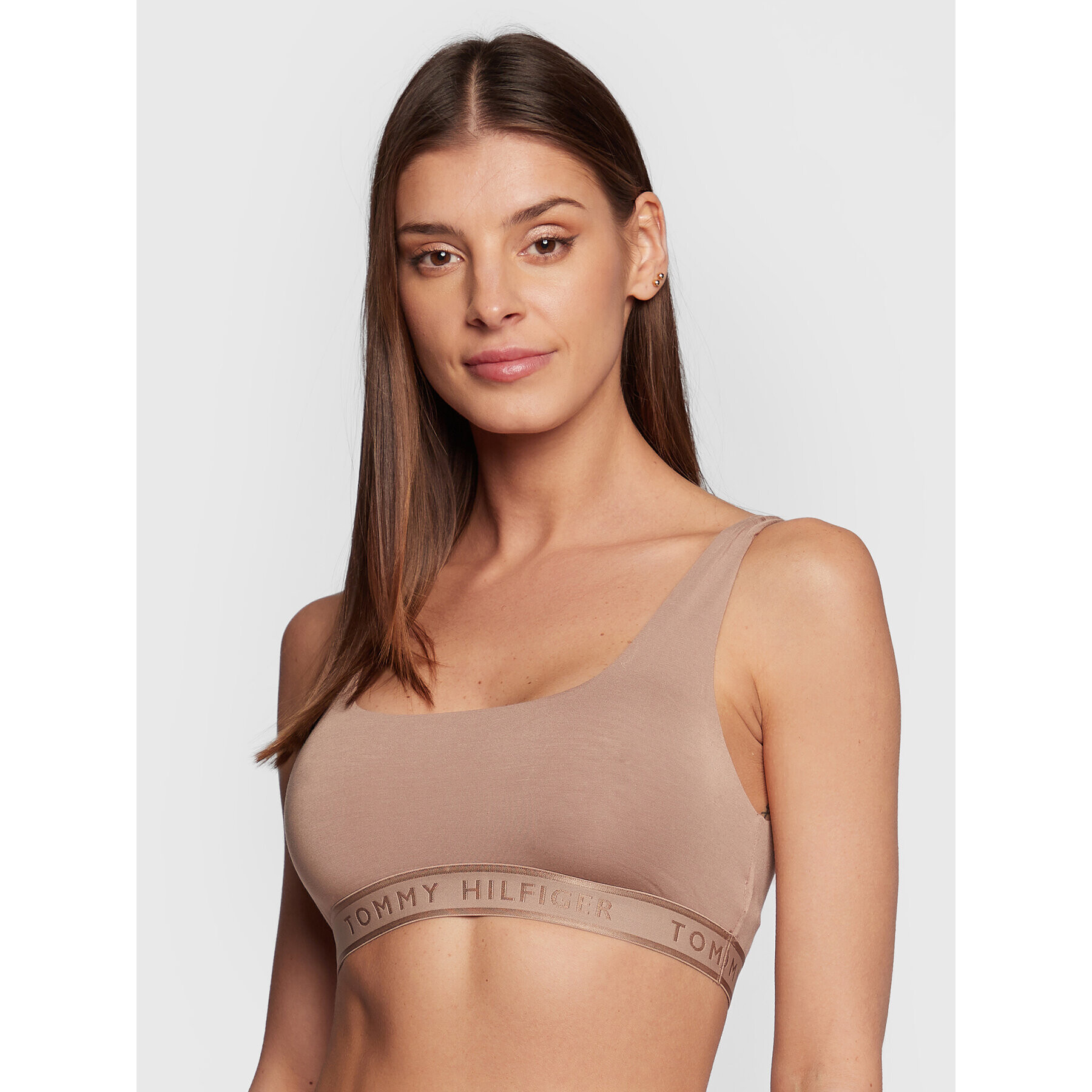 Tommy Hilfiger Top nedrček Unlined UW0UW03804 Bež - Pepit.si