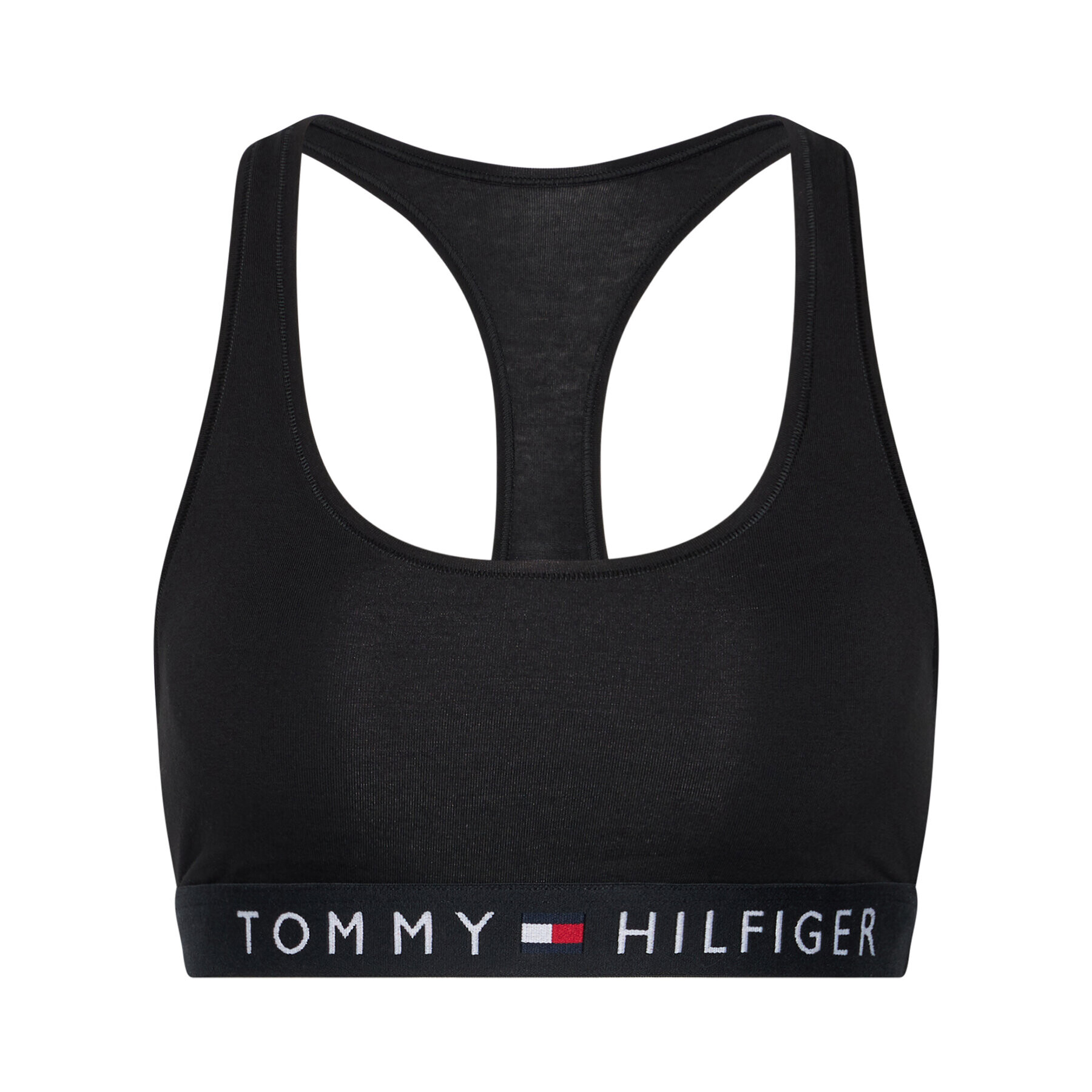 Tommy Hilfiger Top nedrček UW0UW02037 Črna - Pepit.si