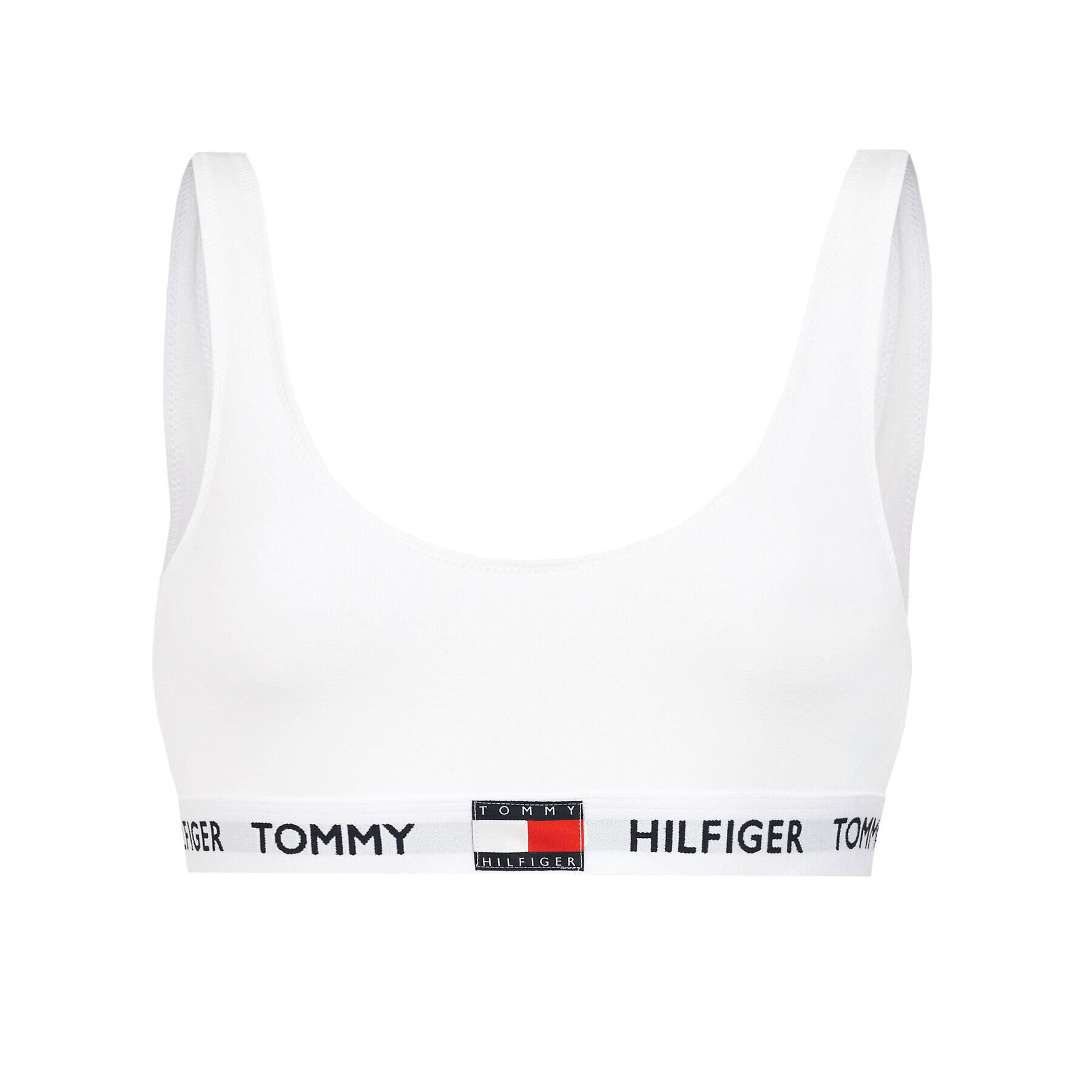 Tommy Hilfiger Top nedrček UW0UW02225 Bela - Pepit.si