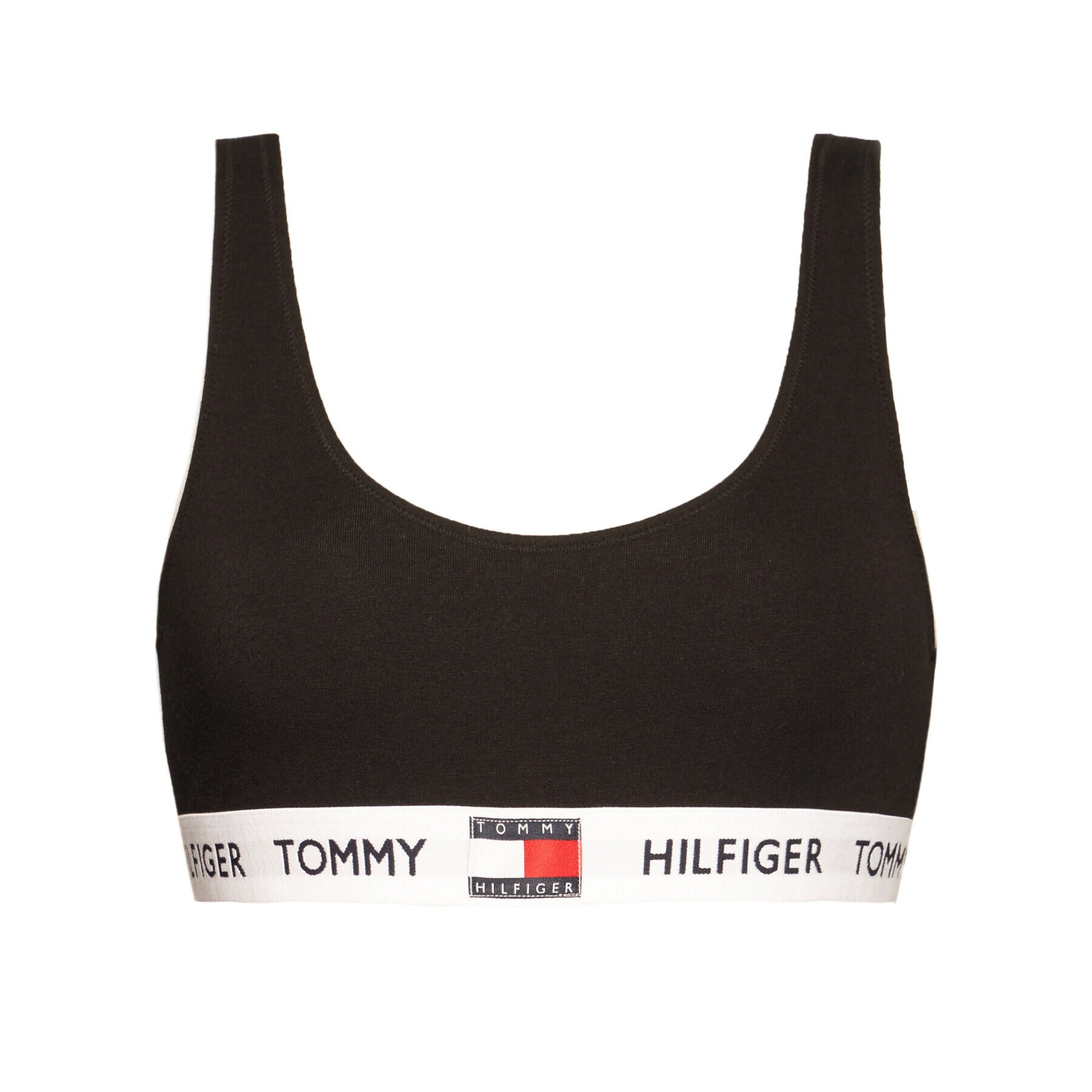 Tommy Hilfiger Top nedrček UW0UW02225 Črna - Pepit.si