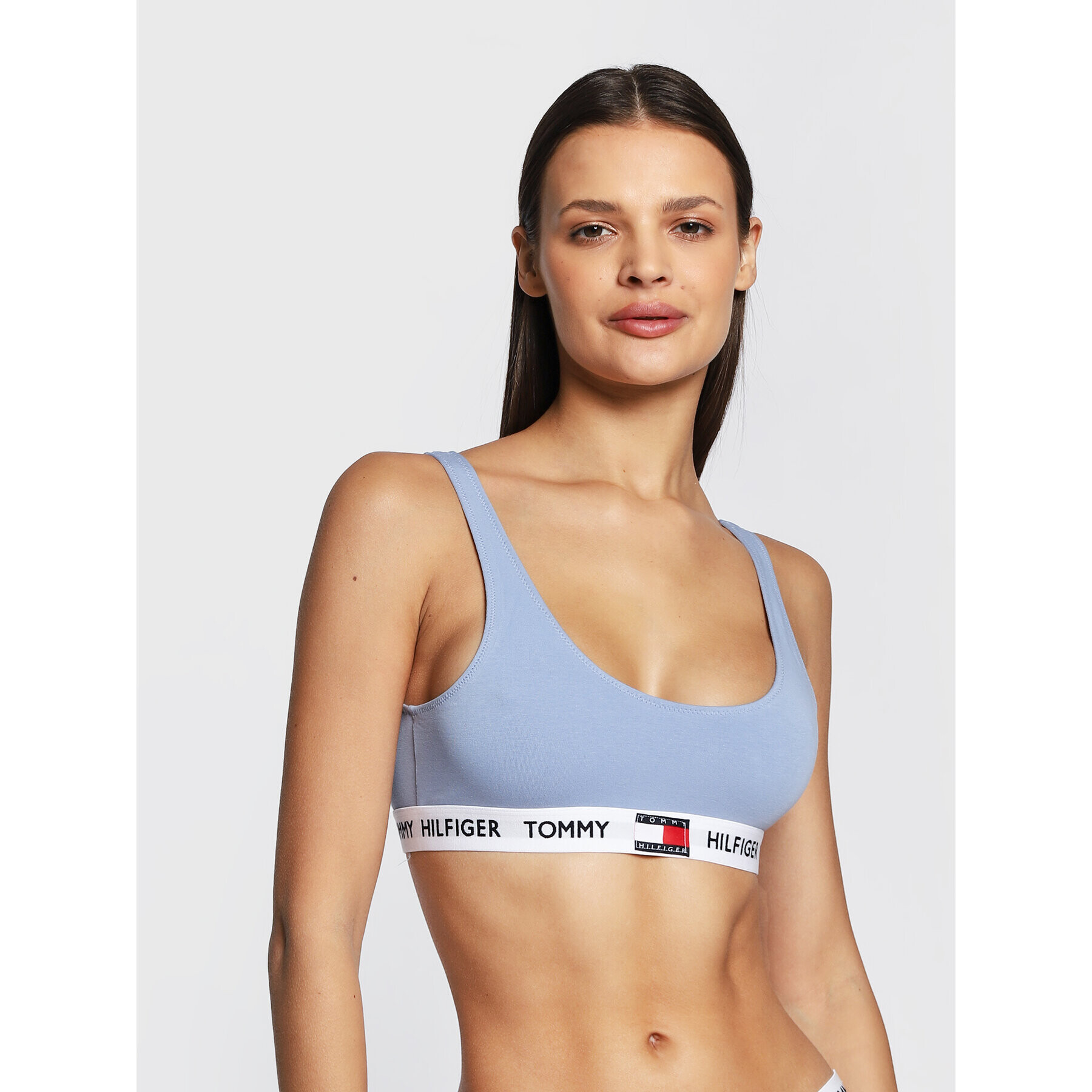 Tommy Hilfiger Top nedrček UW0UW02225 Modra - Pepit.si