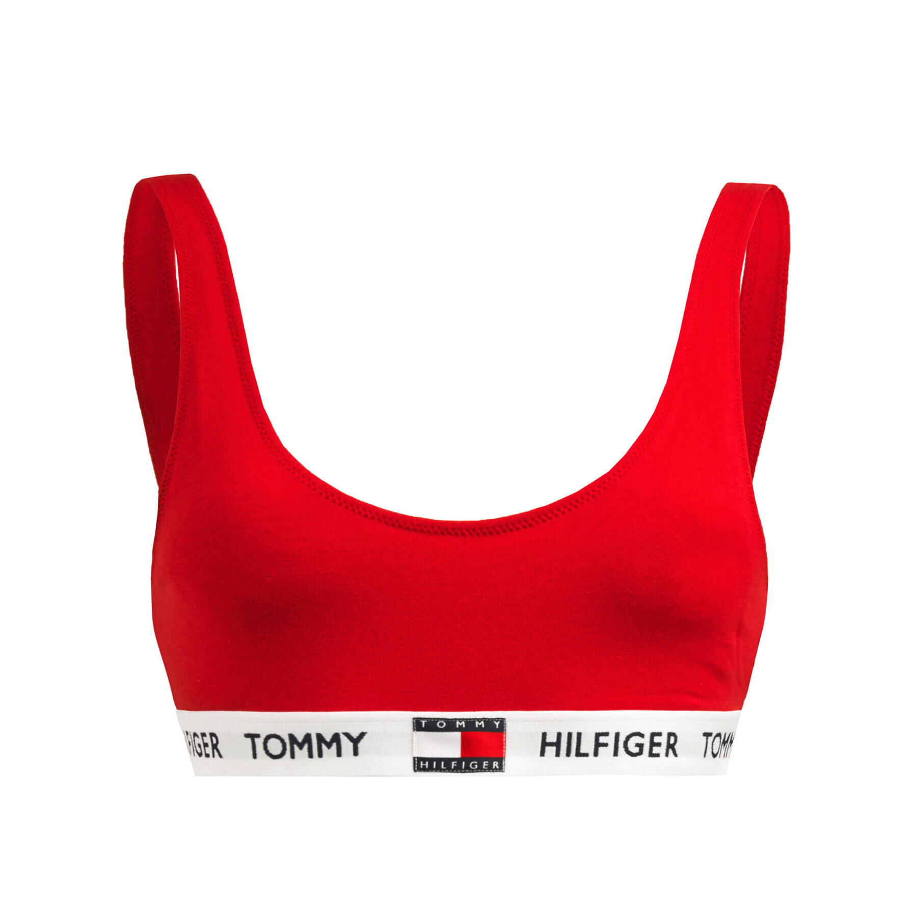 Tommy Hilfiger Top nedrček UW0UW02225 Rdeča - Pepit.si