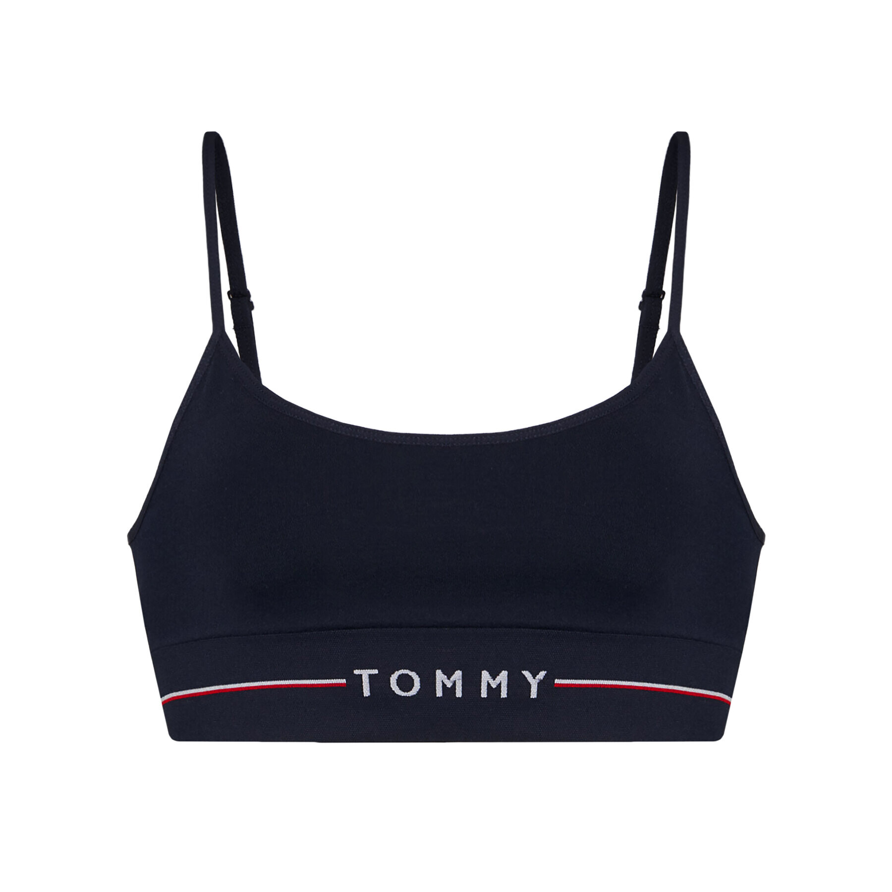 Tommy Hilfiger Top nedrček UW0UW02400 Mornarsko modra - Pepit.si