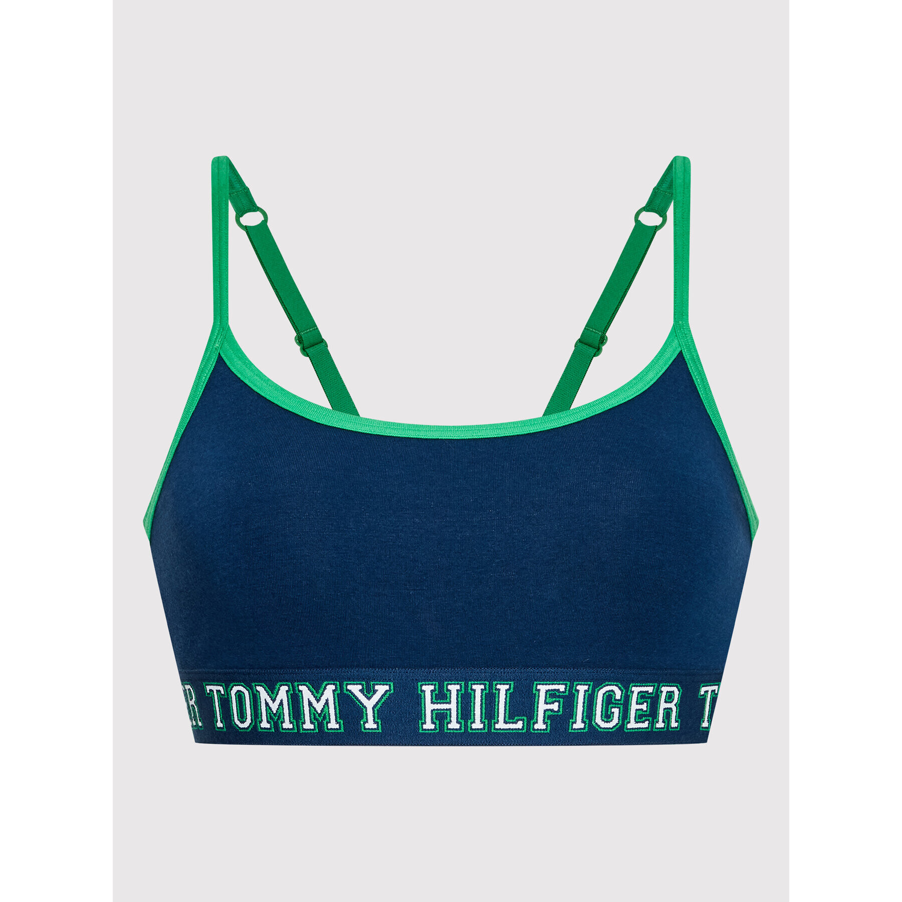 Tommy Hilfiger Top nedrček UW0UW03165 Mornarsko modra - Pepit.si